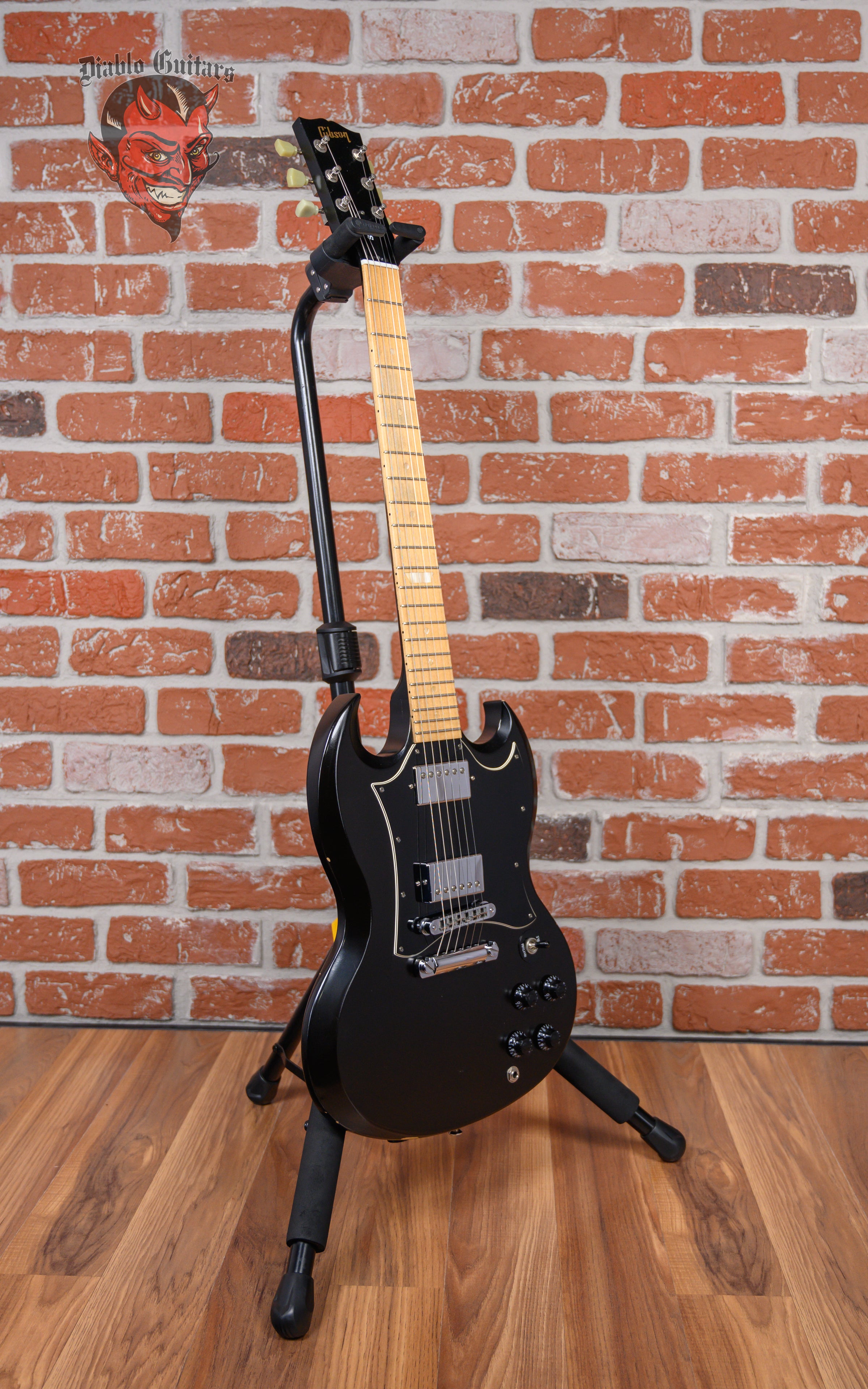Gibson SG Special Raw Power Satin Translucent Ebony 2009 w/Hard
