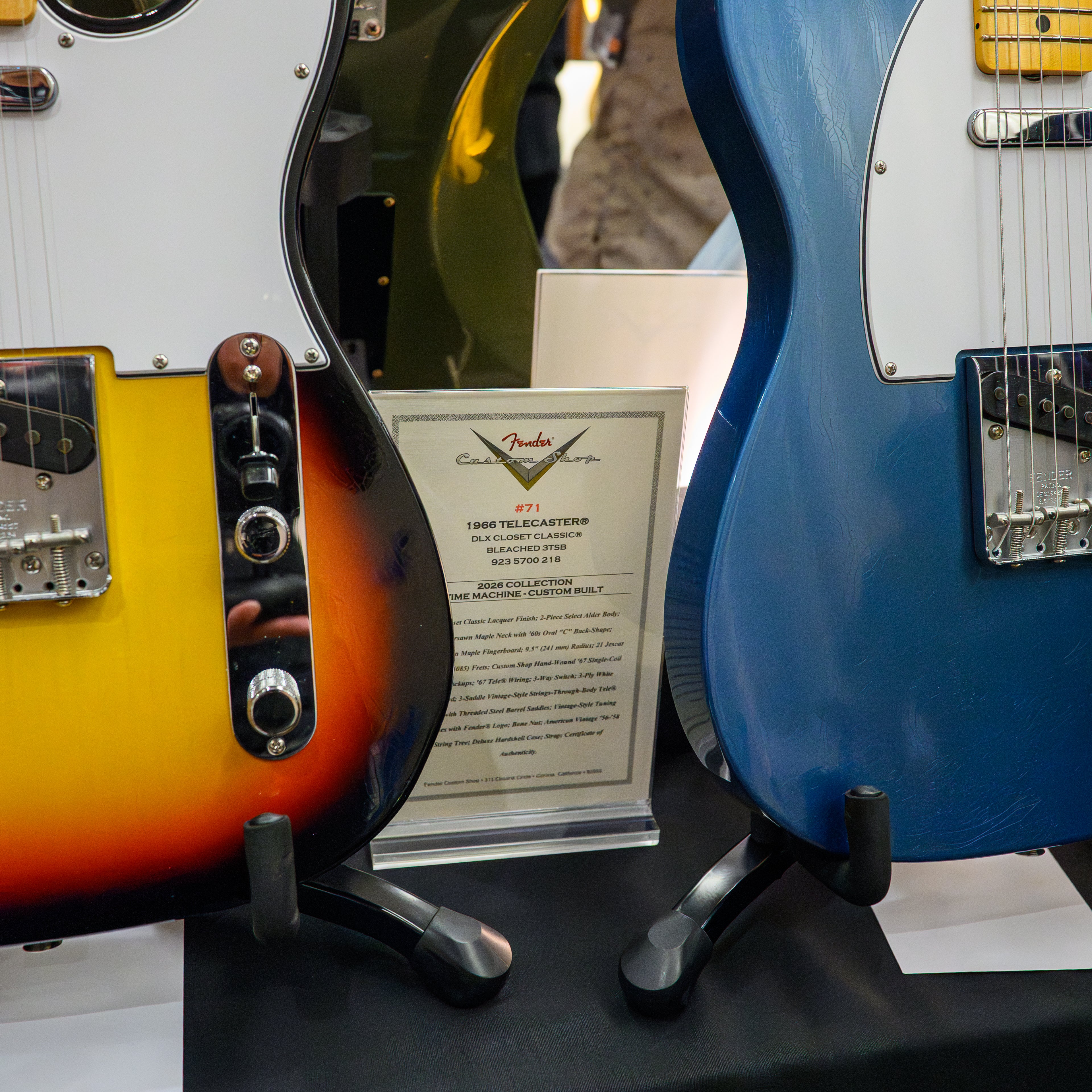 Pre-Order) Fender 1966 Telecaster - Dlx Closet Classic - 2026