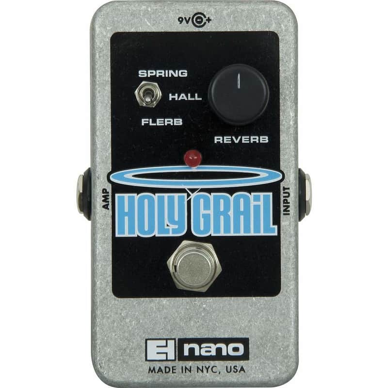 Electro-Harmonix Holy Grail Nano Reverb Silver/Blue – Diablo Guitars