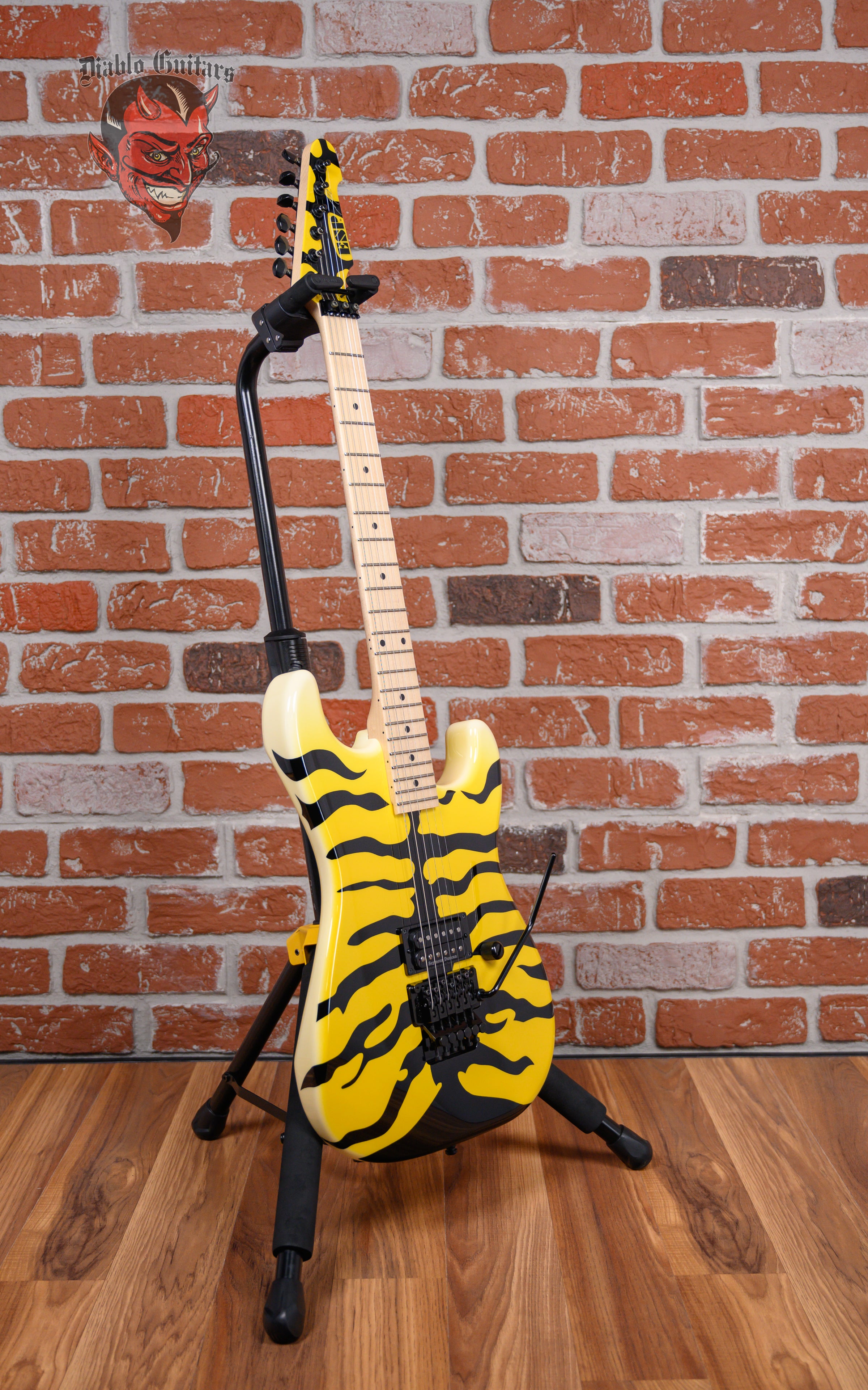 ESP Signature Series George Lynch M-1 Tiger Yellow Bengal Tiger