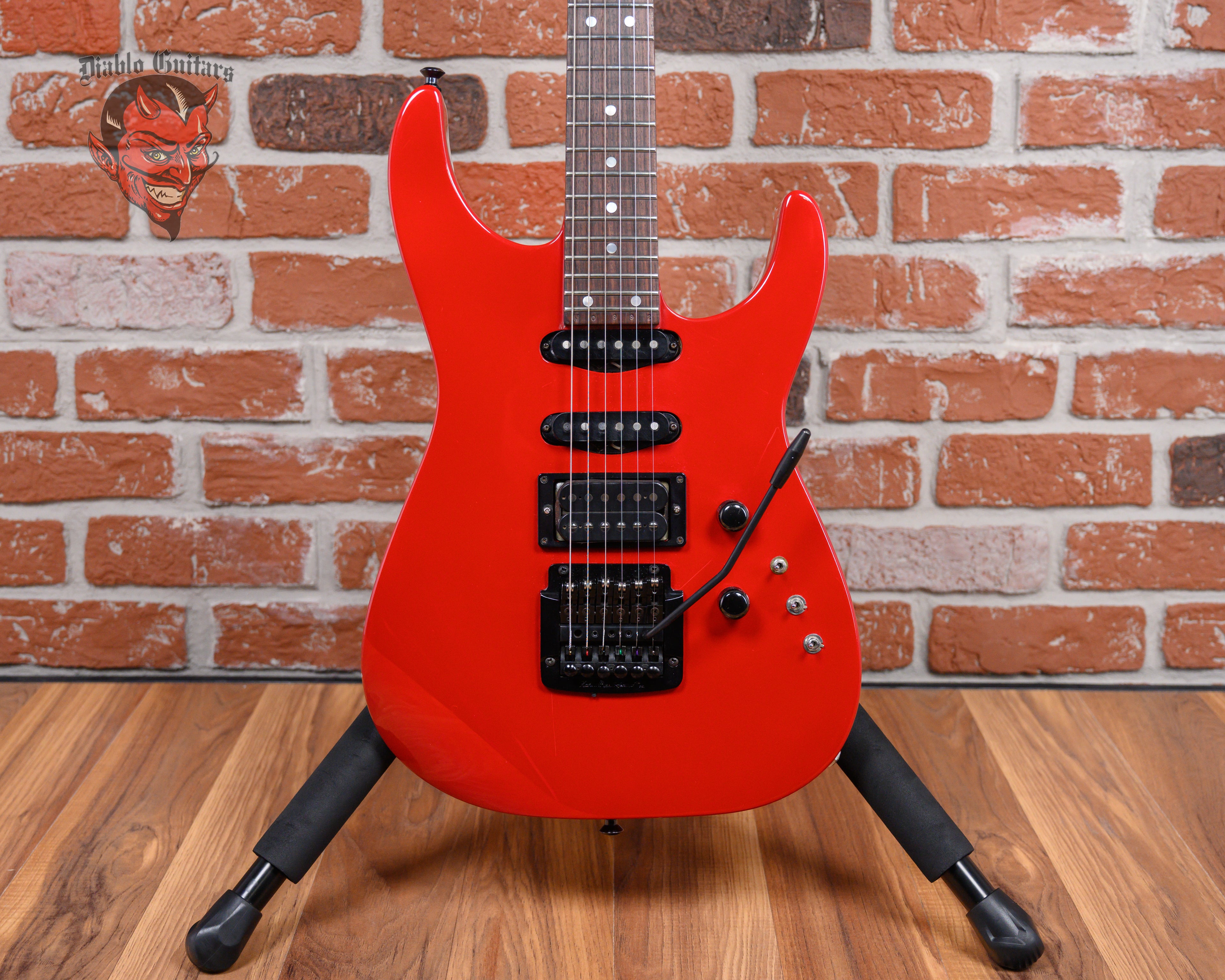Jackson USA Custom Shop Soloist Student Ferrari Red 1985 w/OHSC