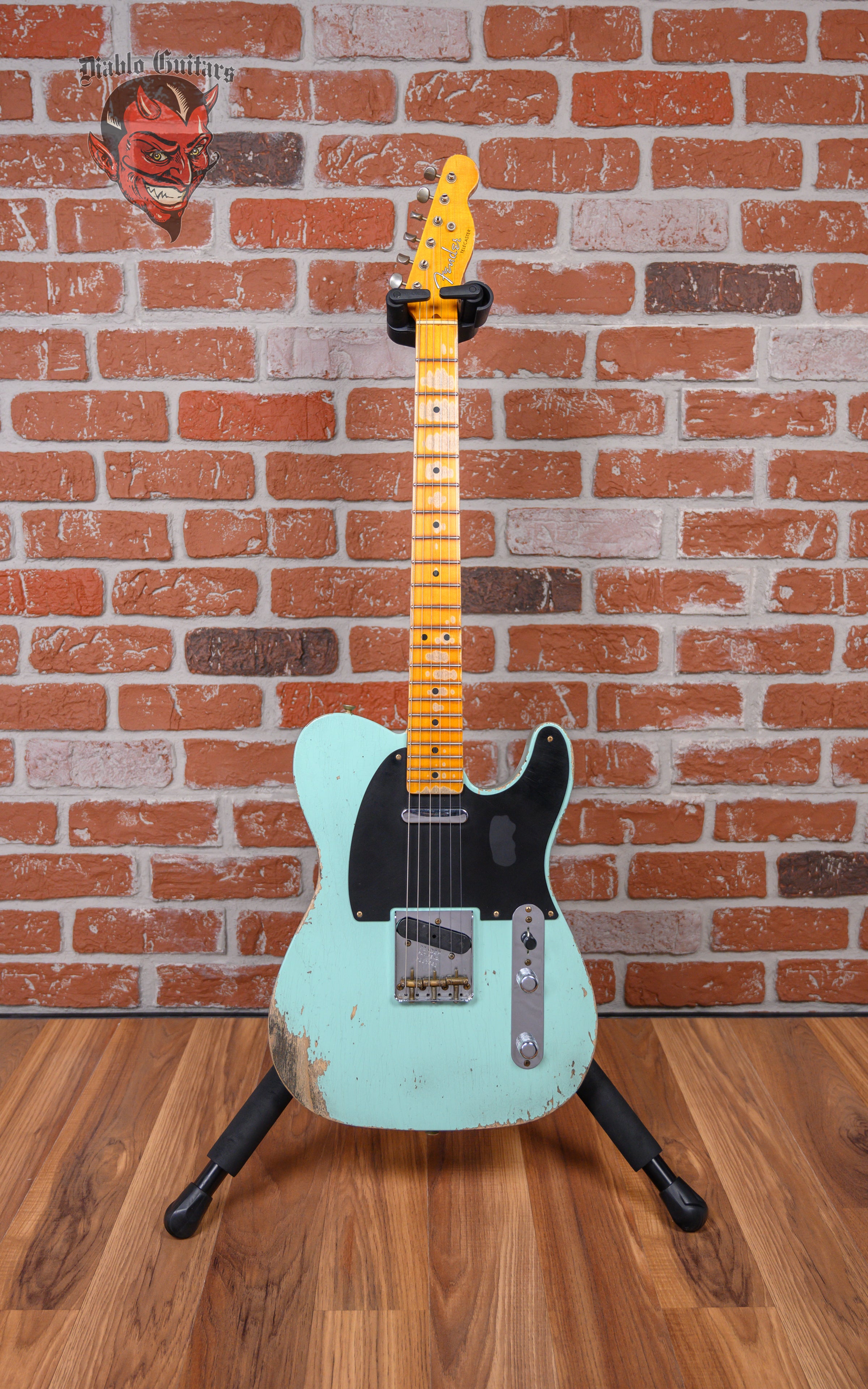Vintage Laquer SurfGreen Telecaster レリック Fender Custom Shop 1952 Telecaster Heavy Relic Surf Green 2022 w