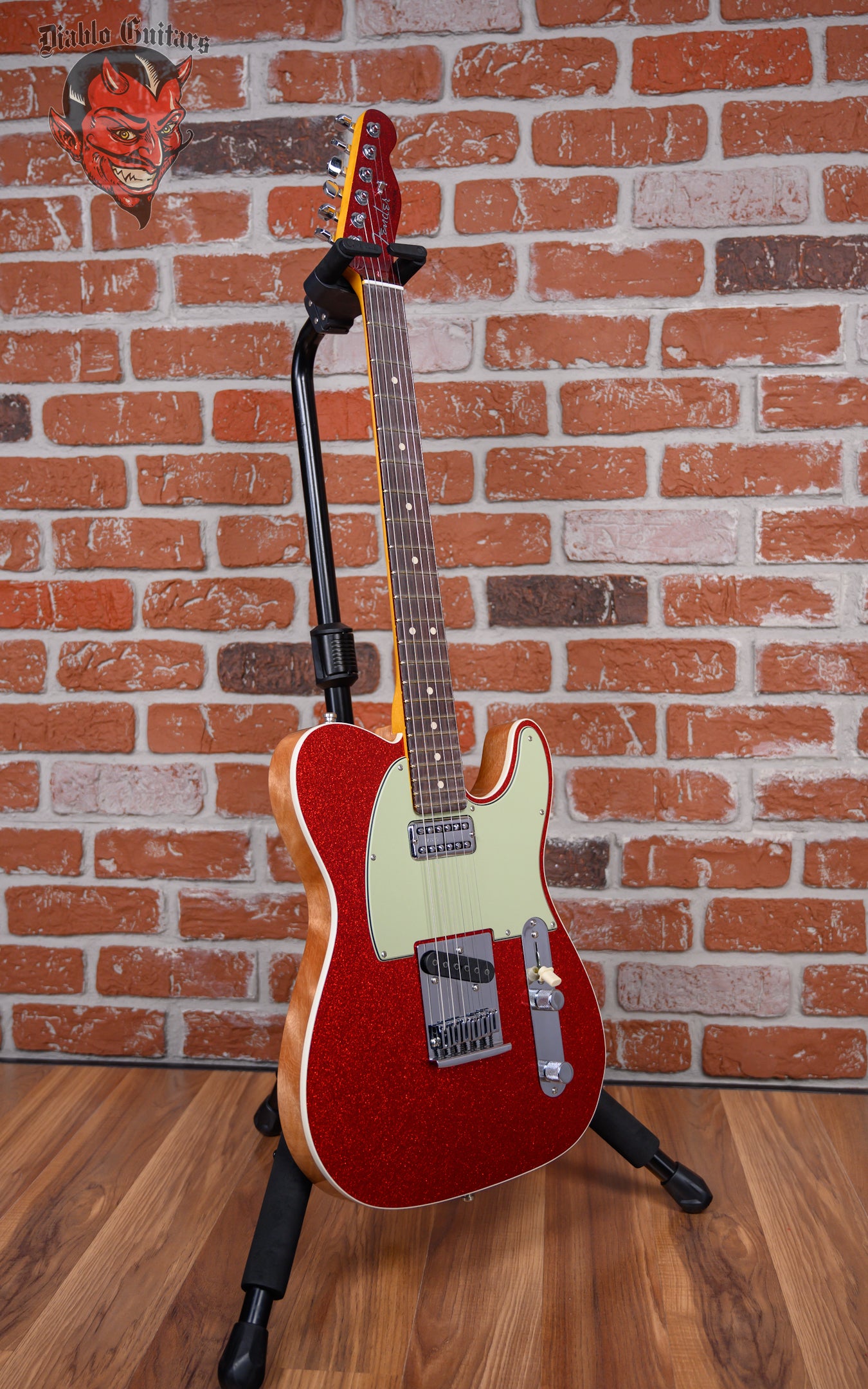 Fender W25 Dual Stack HS Telecaster Closet Classic Red Sparkle