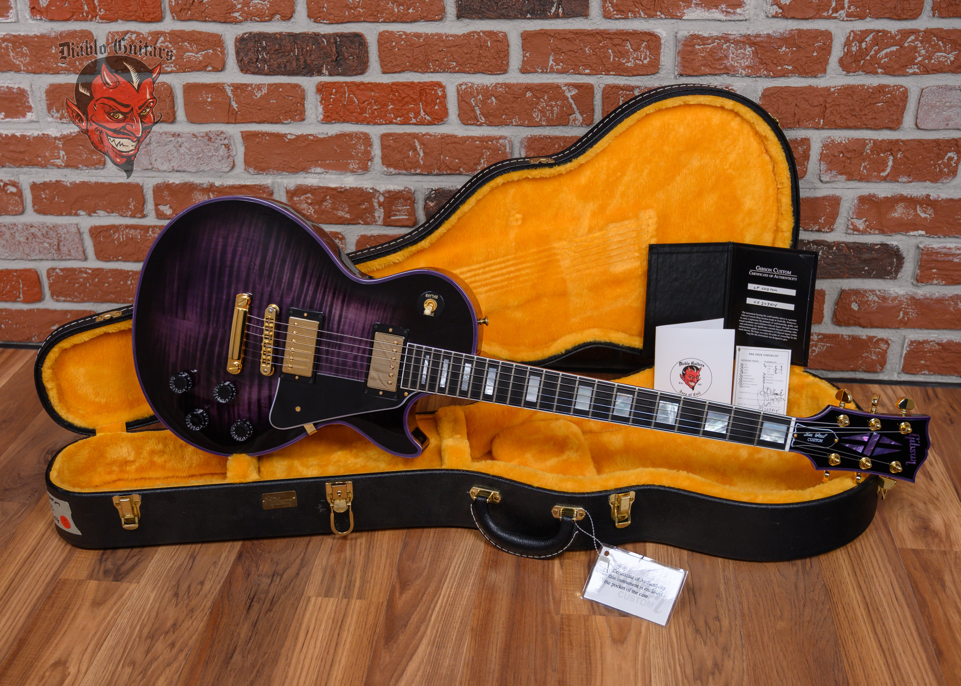 Gibson Custom Shop Les Paul Custom 70th Anniversary Flame Maple 