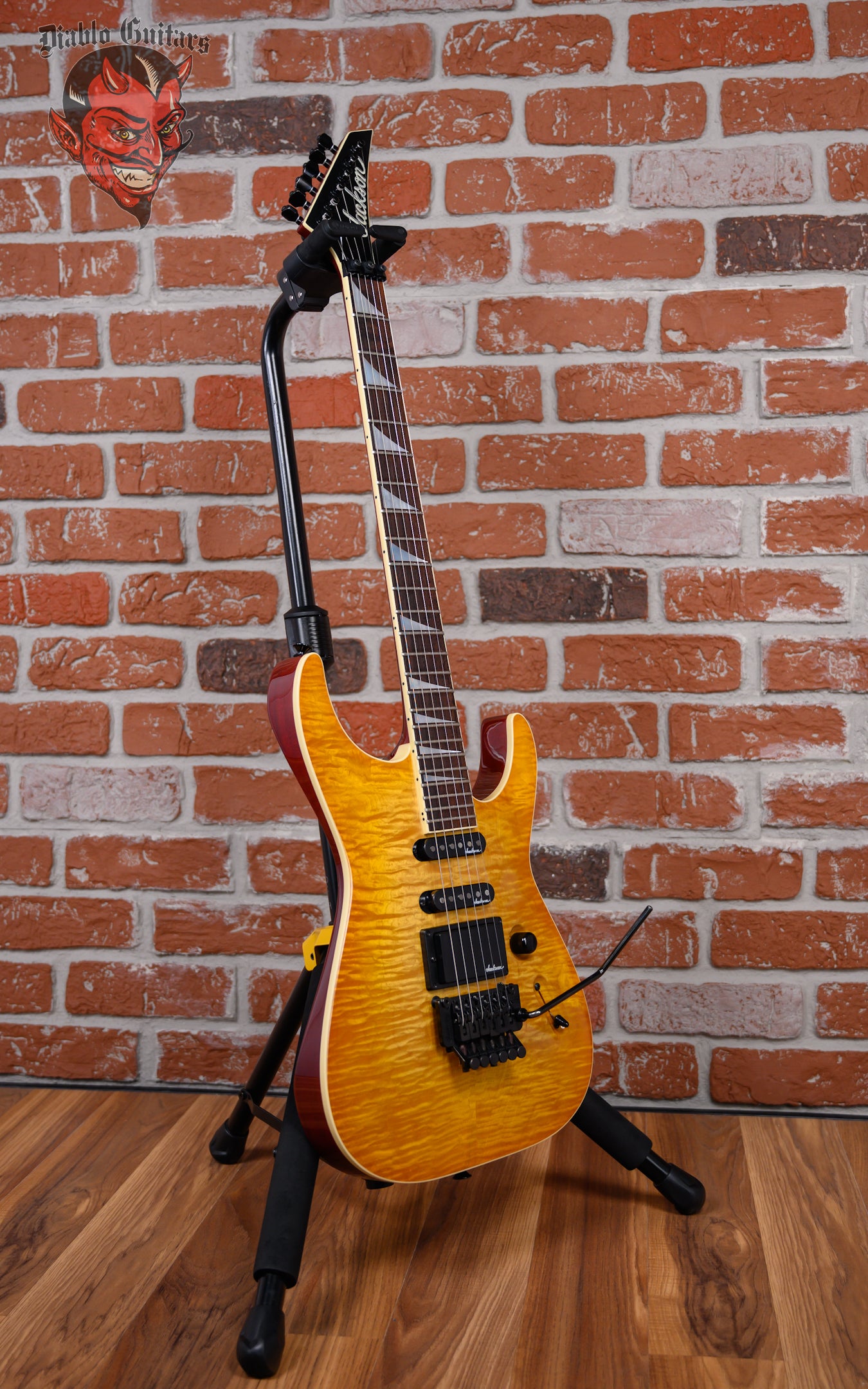 Jackson USA Custom Shop Soloist Archtop Flame Maple Top