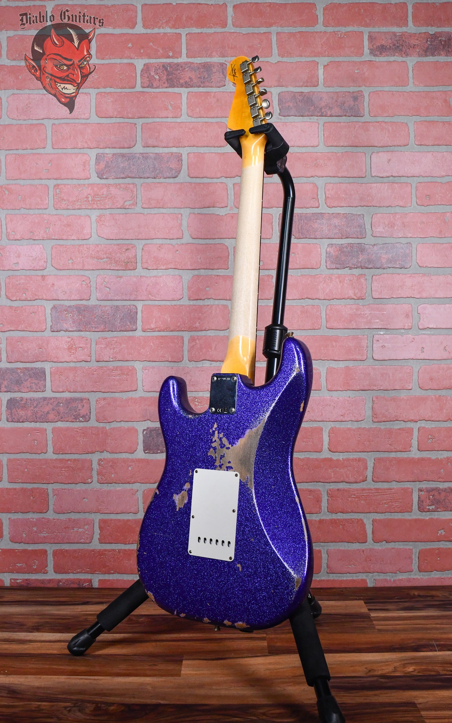 Fender Custom Shop 1960 Stratocaster Relic Purple Sparkle 2021 w/OHSC