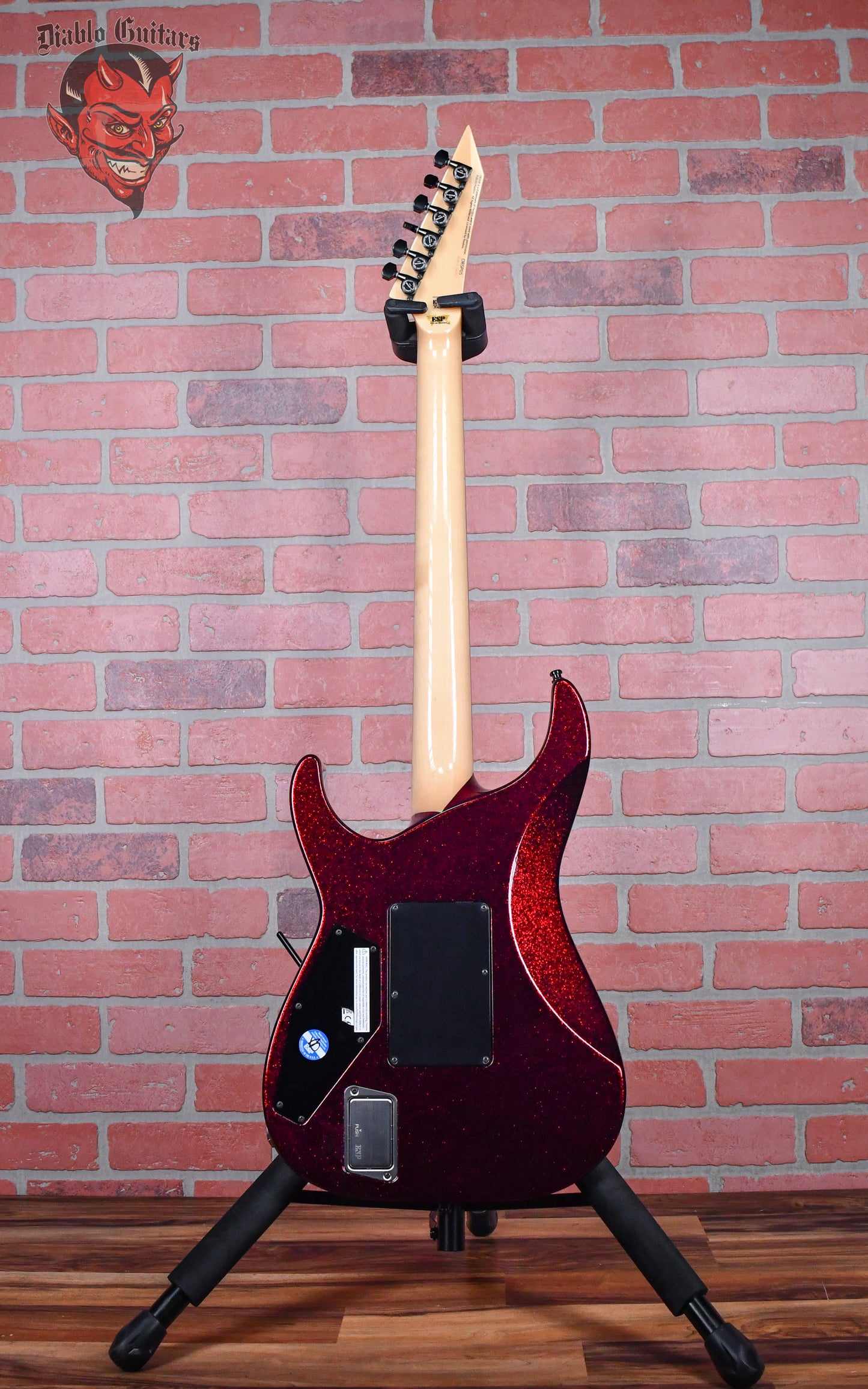 ESP Kirk Hammett Ouija Signature Red Sparkle 2020 #5 w/OHSC