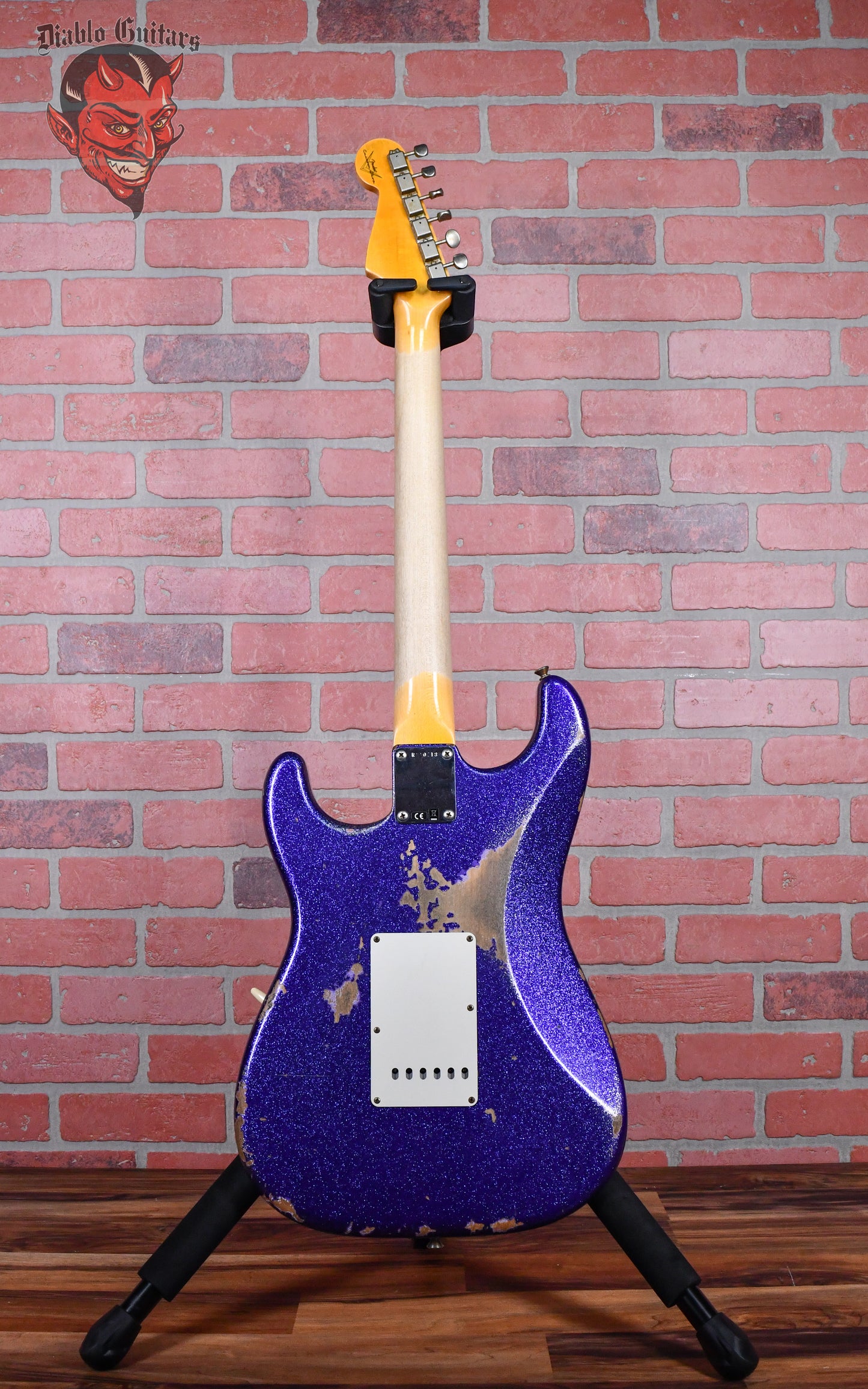 Fender Custom Shop 1960 Stratocaster Relic Purple Sparkle 2021 w/OHSC
