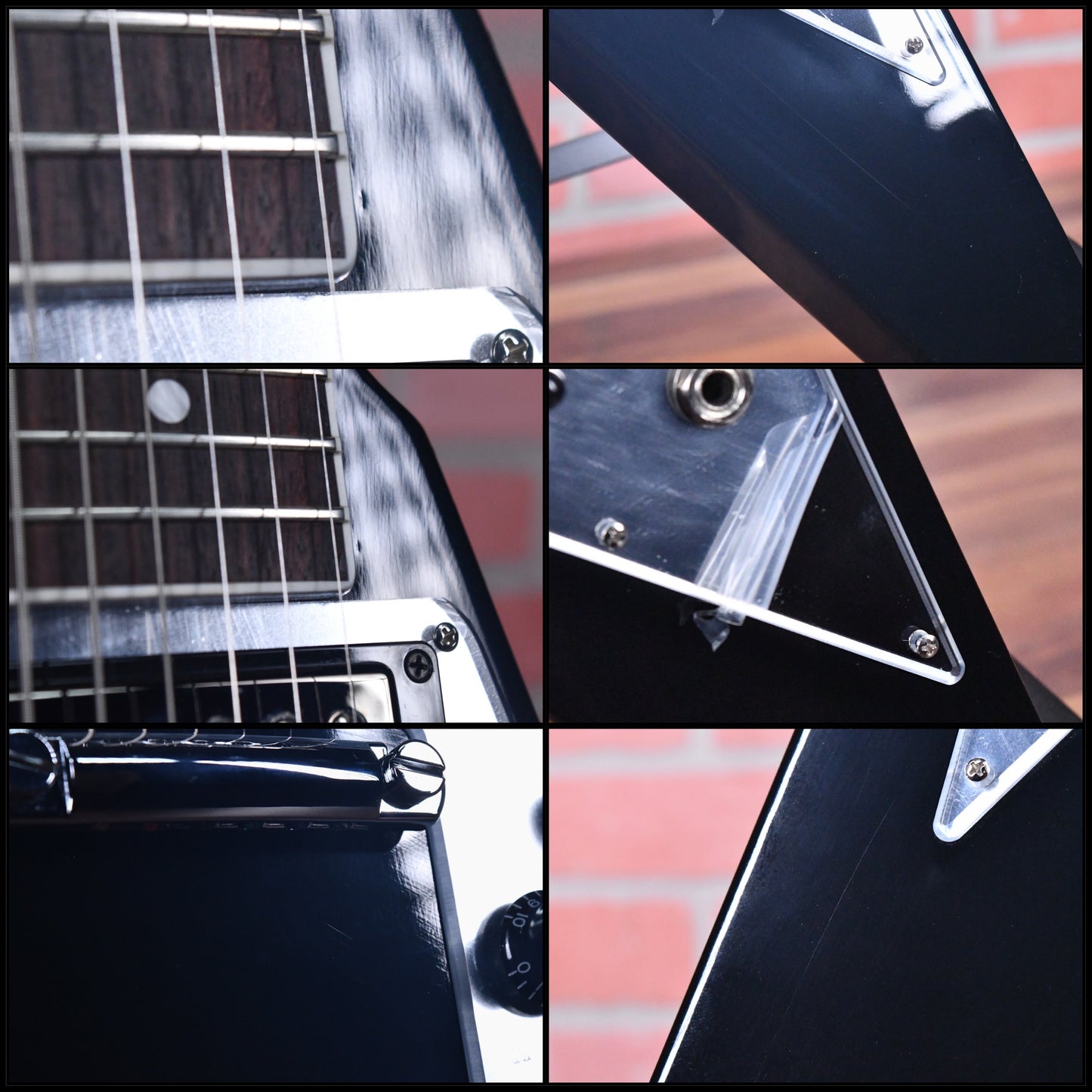 Gibson ‘70s Flying V Limited Edition Mirror Ebony 2021 w/OHSC