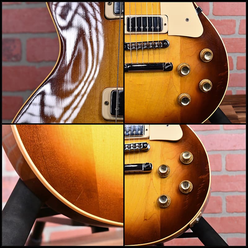 Gibson Vintage Les Paul Deluxe 1976 Tobacco Sunburst Mini-Humbuckers w/OHSC