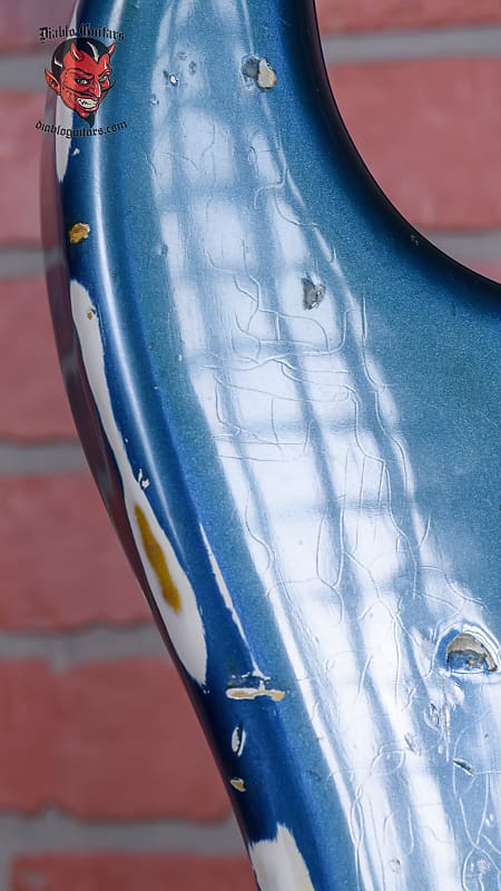 Fender Stratocaster Custom Color Lake Placid Blue 1965 OHSC