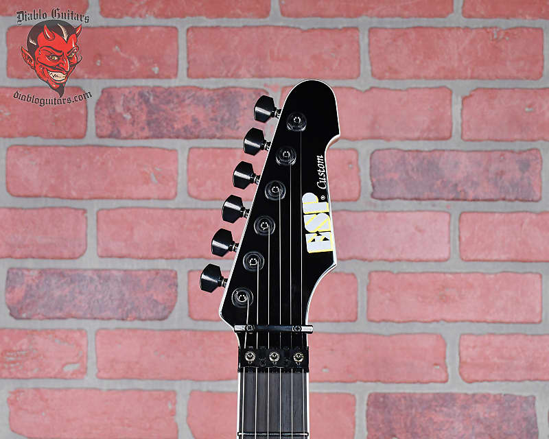 ESP Custom Shop Chris Degarmo "Cross Daggers" ST 2023 - Red With Black Cross Daggers Graphic w/OHSC (Available now!)