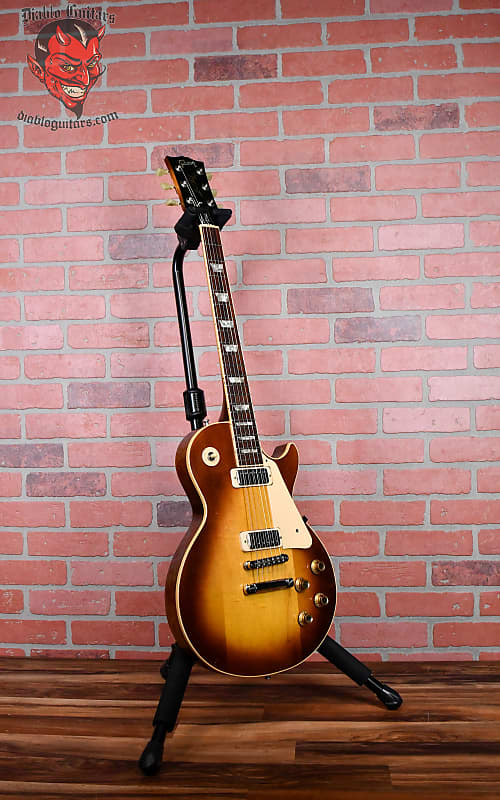 Gibson Vintage Les Paul Deluxe 1976 Tobacco Sunburst Mini-Humbuckers w/OHSC