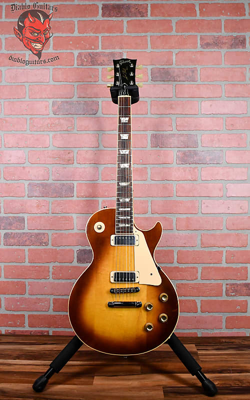 Gibson Vintage Les Paul Deluxe 1976 Tobacco Sunburst Mini-Humbuckers w/OHSC