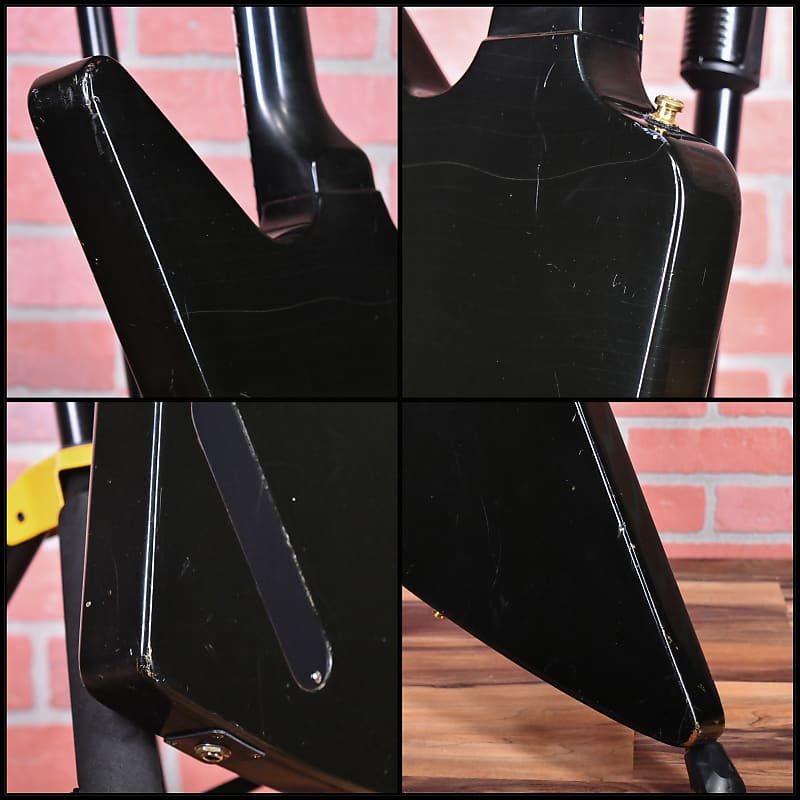 Gibson Vintage Explorer Diablo Rest-O-Mod Ebony 1976 w/OHSC