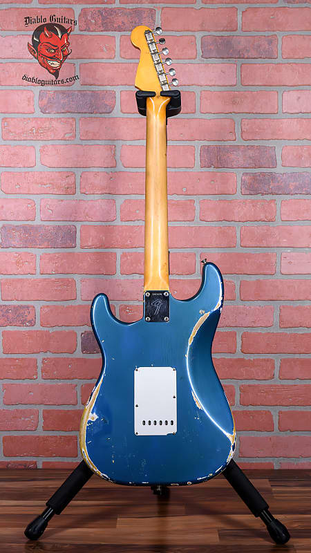 Fender Stratocaster Custom Color Lake Placid Blue 1965 OHSC