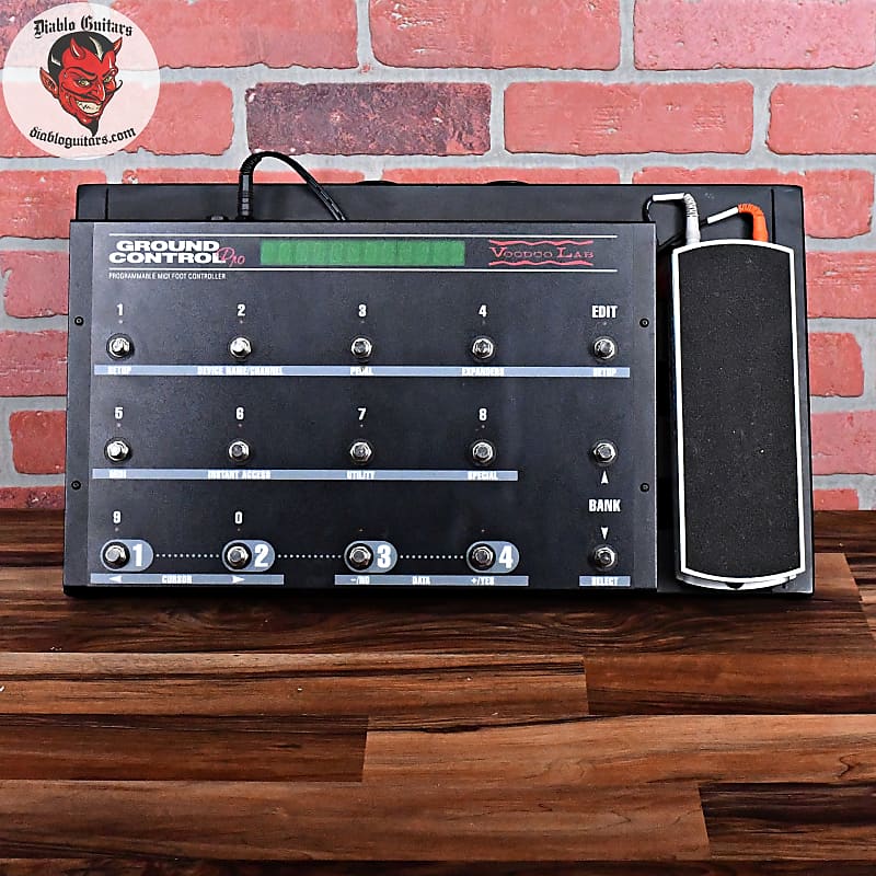 Voodoo Lab Ground Control Pro with Patched Ernie Ball Expression Pedal