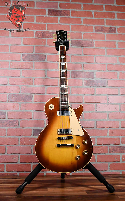 Gibson Vintage Les Paul Deluxe 1976 Tobacco Sunburst Mini-Humbuckers w/OHSC