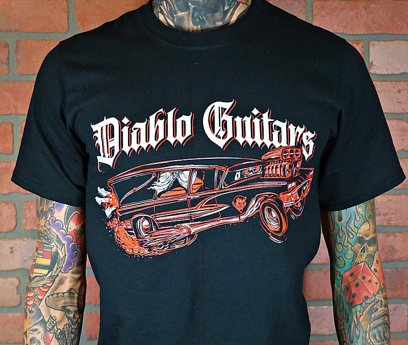 Diablo Guitars "Hearse" T-Shirt