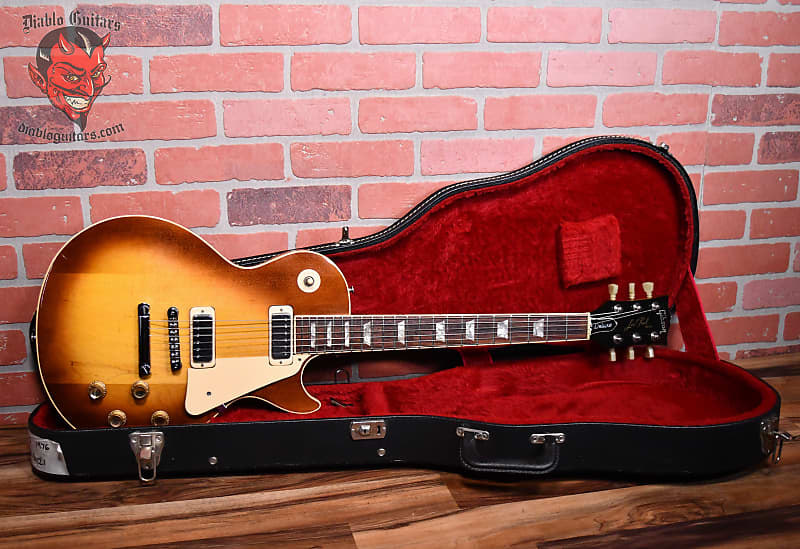 Gibson Vintage Les Paul Deluxe 1976 Tobacco Sunburst Mini-Humbuckers w/OHSC