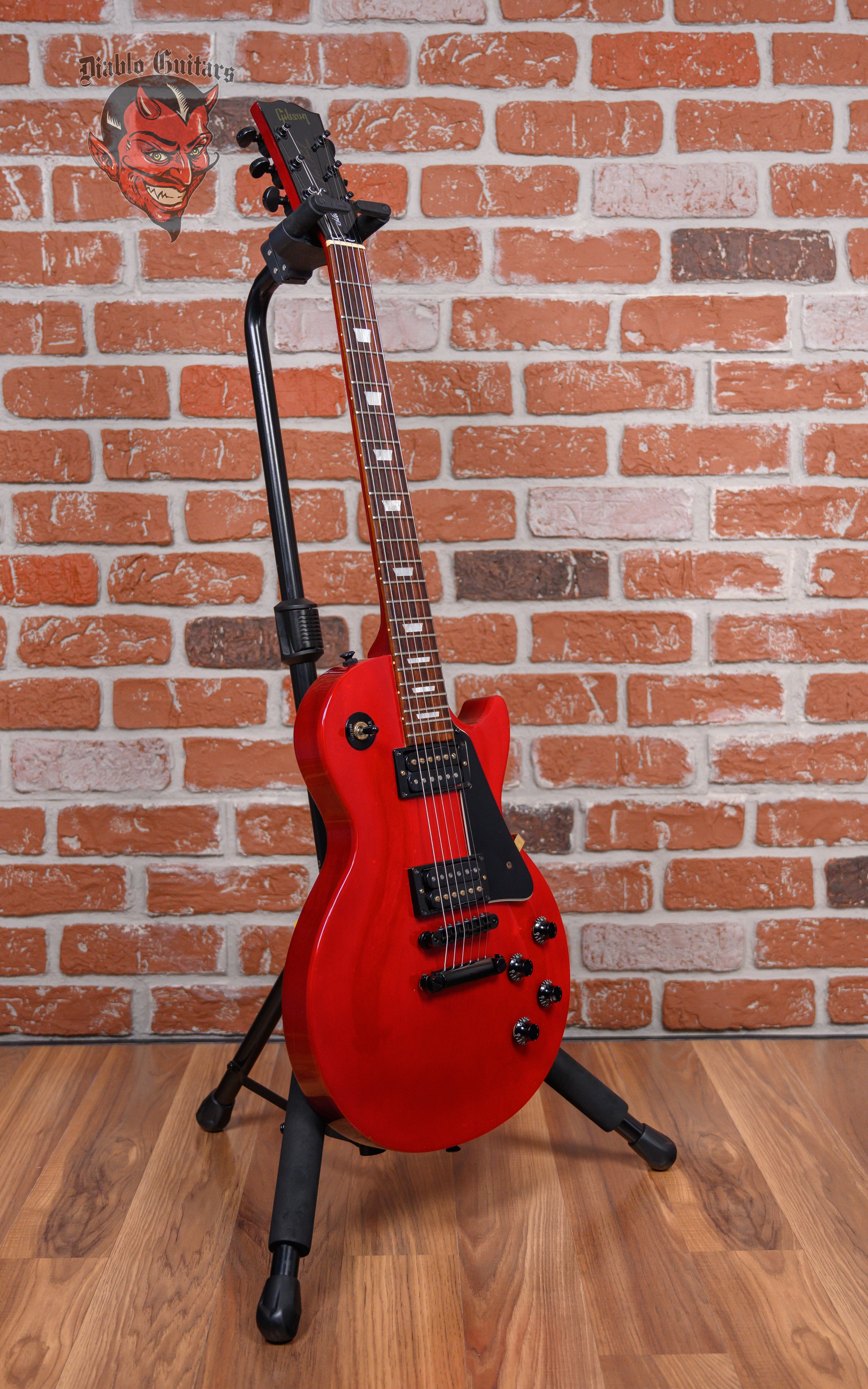 Gibson Les Paul Studio Plain Maple Top Transparent Red 1999 w/OHSC