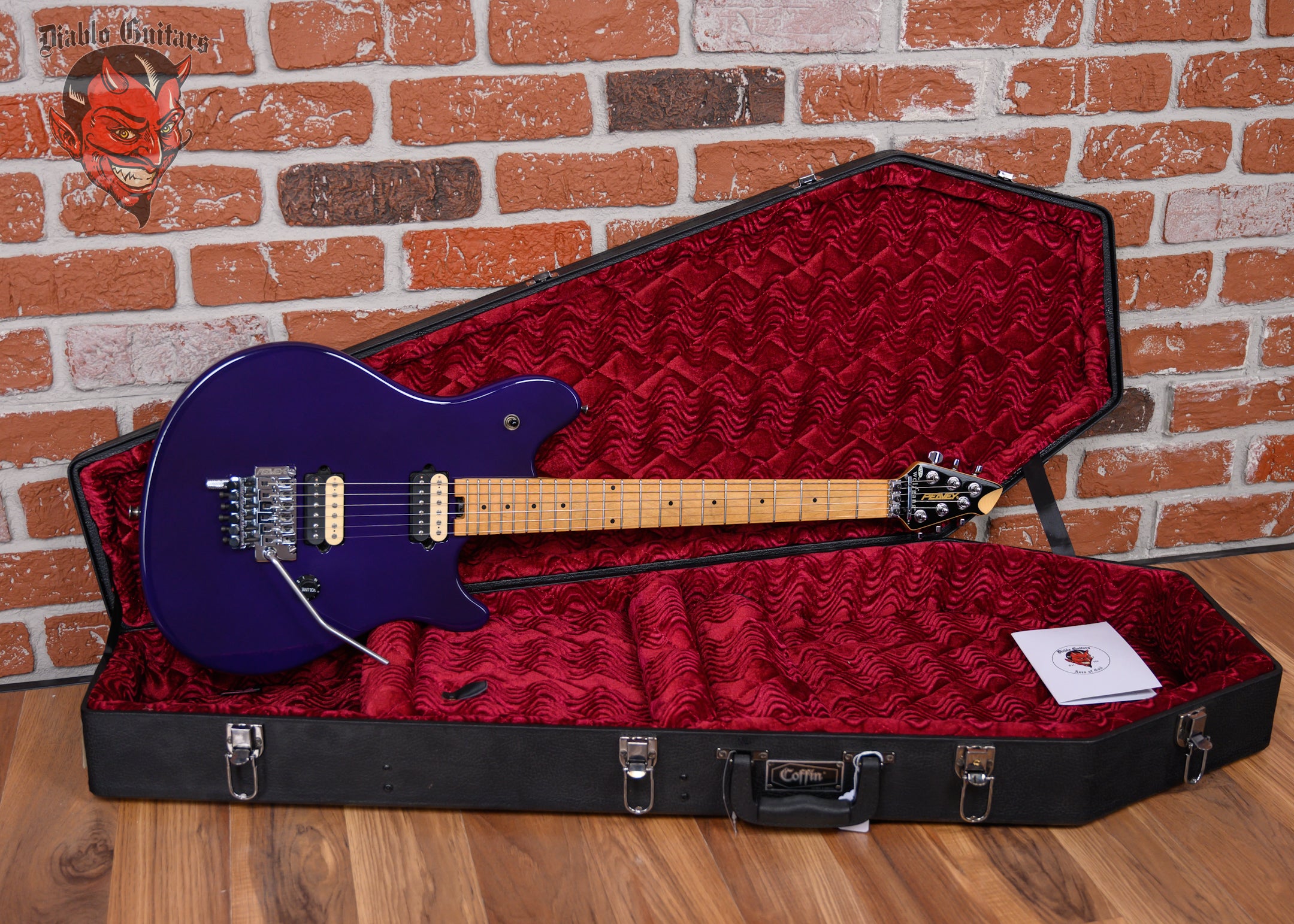 Peavey Wolfgang Special Transparent Purple 1999 w/Hardshell Case