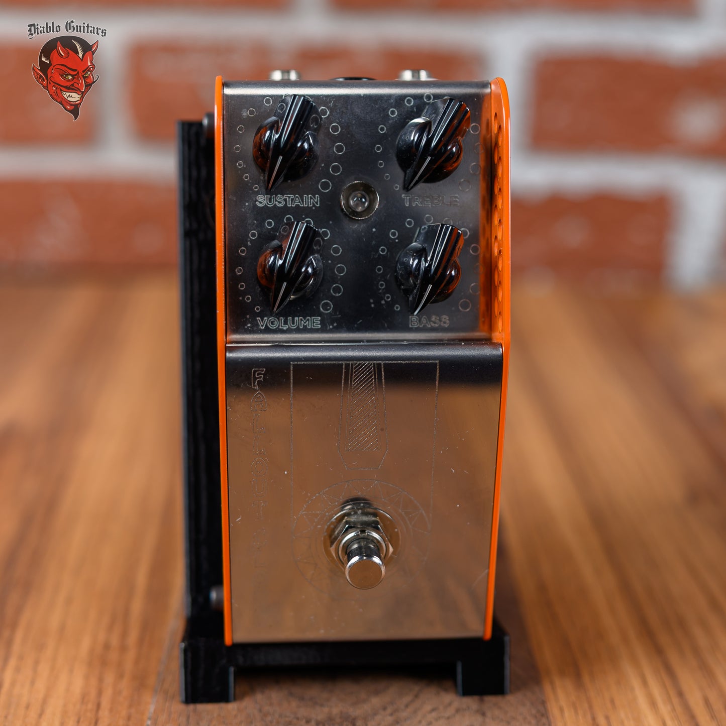 ThorpyFX Fallout Cloud Fuzz V2 Silver/Orange – Diablo Guitars