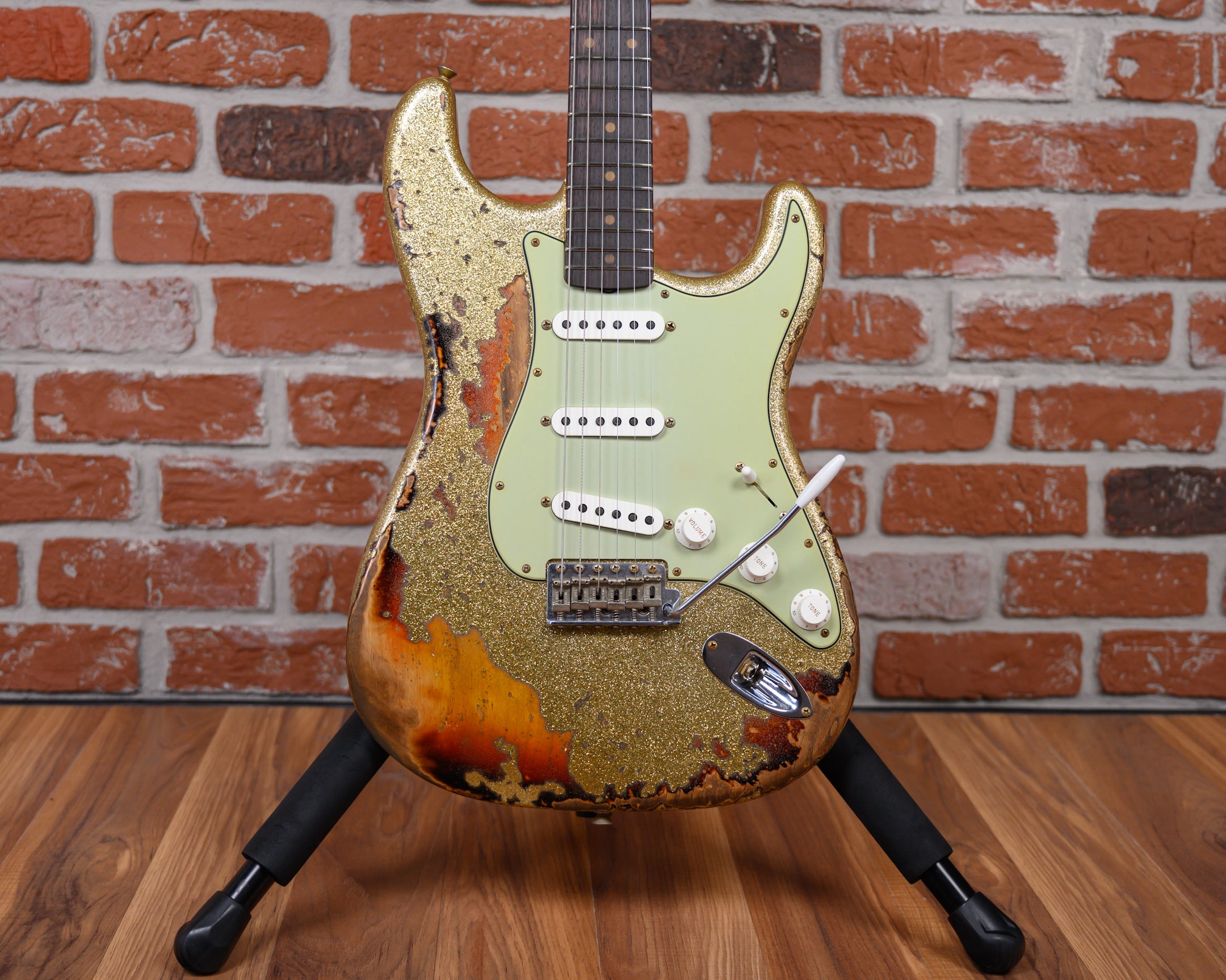 Fender Custom Shop SR25 61 Stratocaster Super Heavy Relic Gold