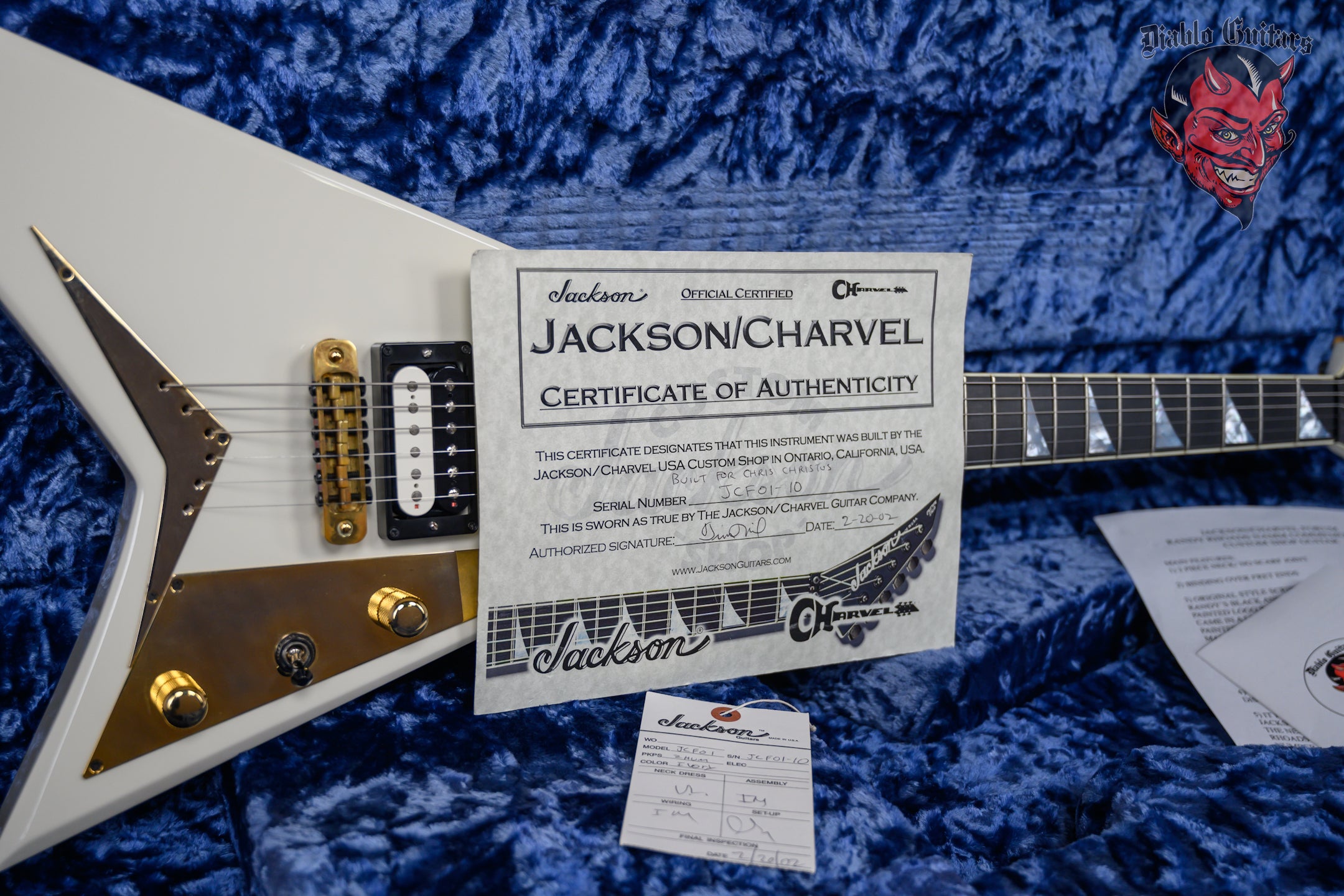 Jackson USA Custom Shop JCF01 Namm Commemorative Randy Rhoads