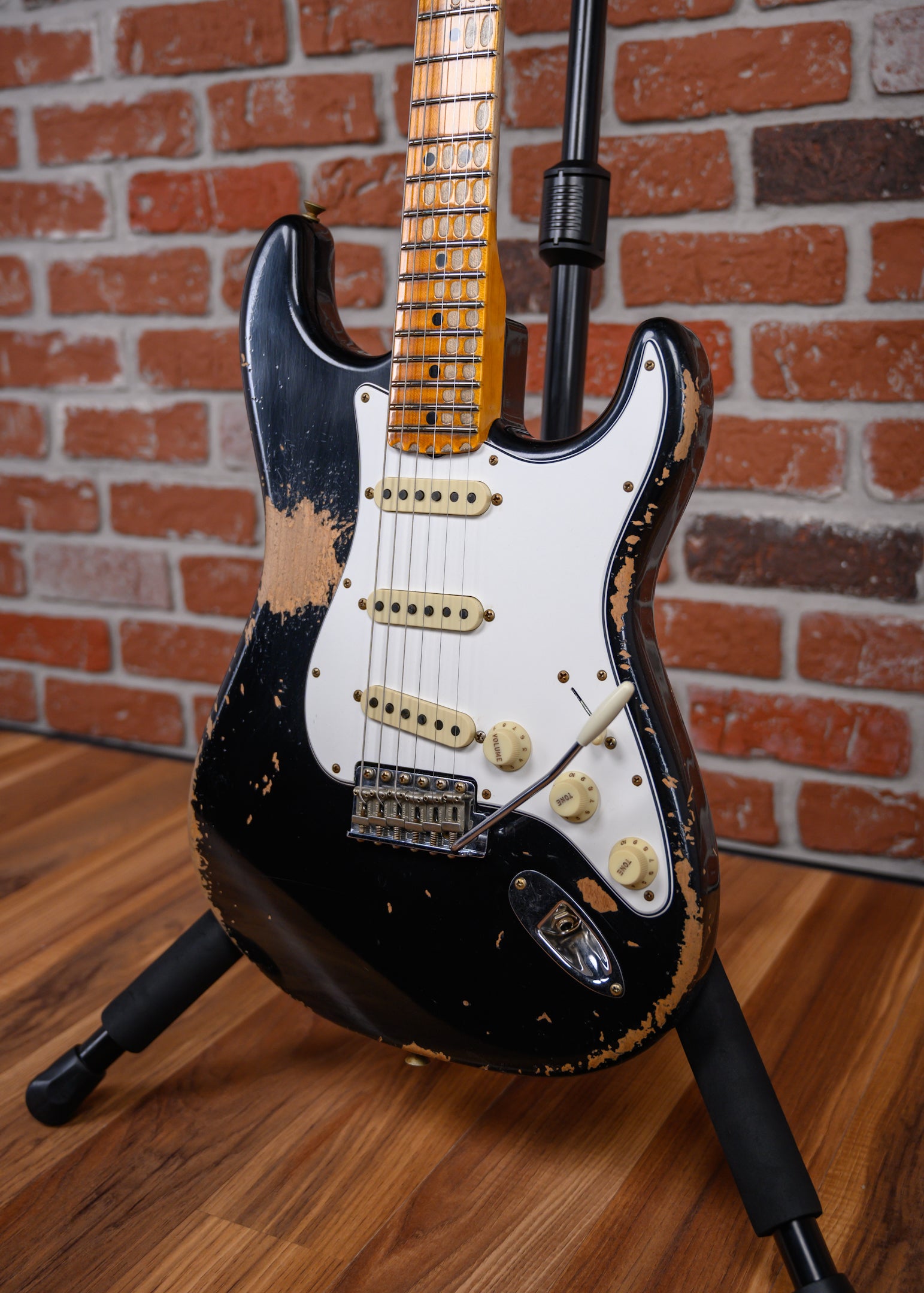Fender Custom Shop SR25-69 Stratocaster Heavy Relic Black 2025 w