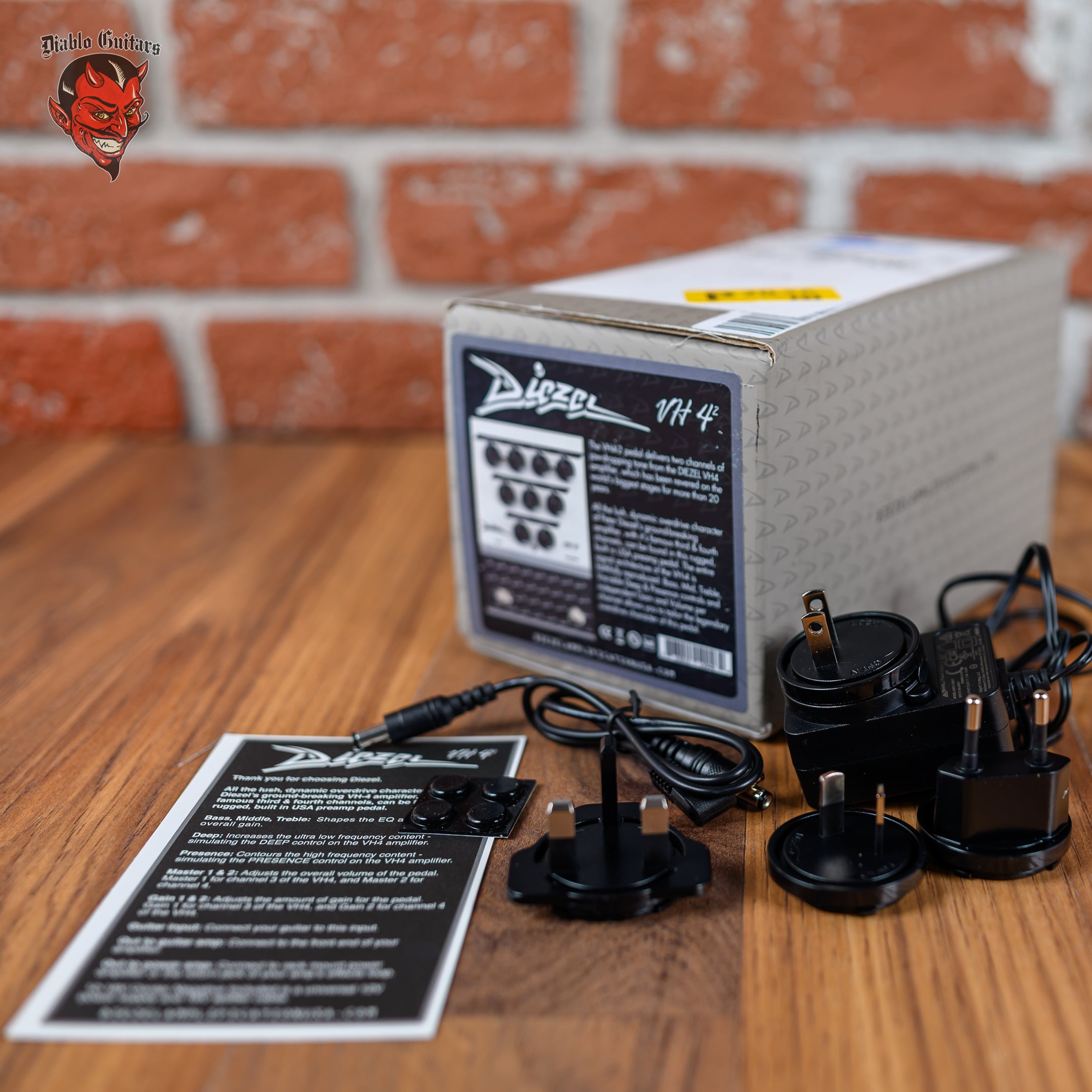 Diezel VH4-2 Distortion Silver – Diablo Guitars