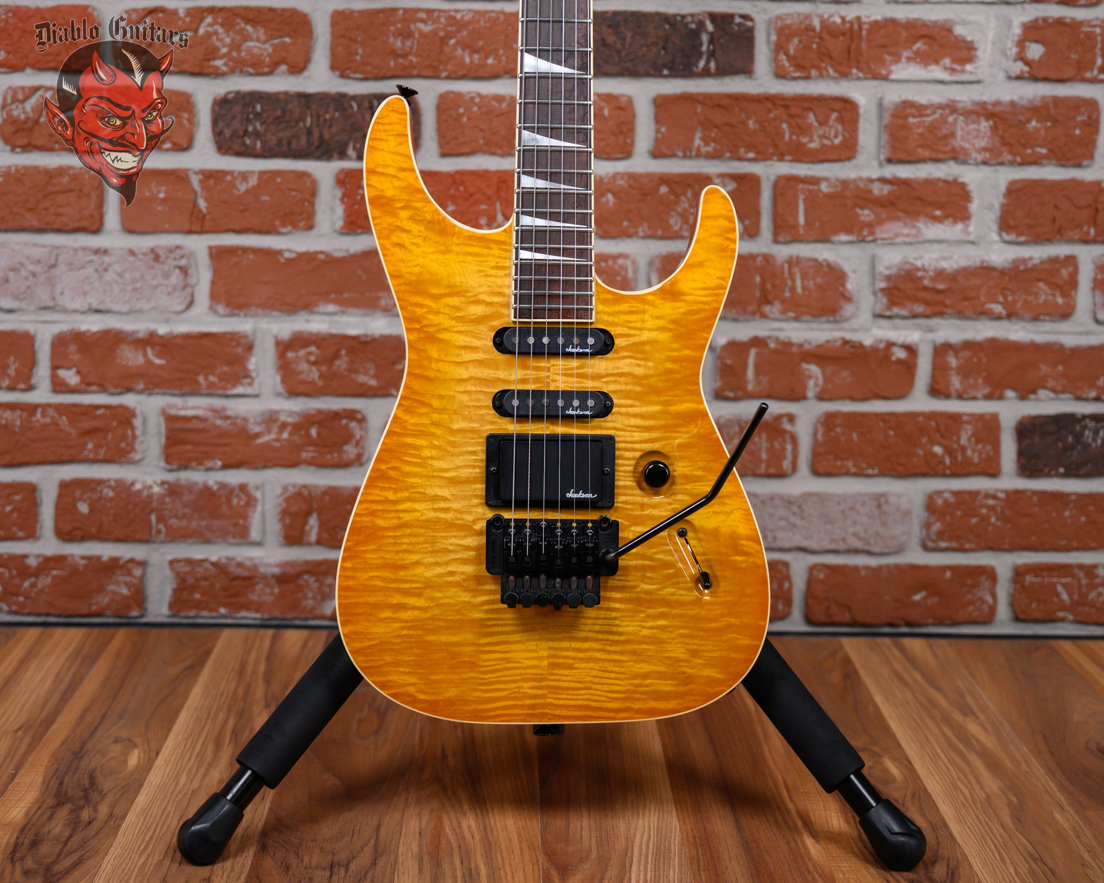 Jackson USA Custom Shop Soloist Archtop Flame Maple Top
