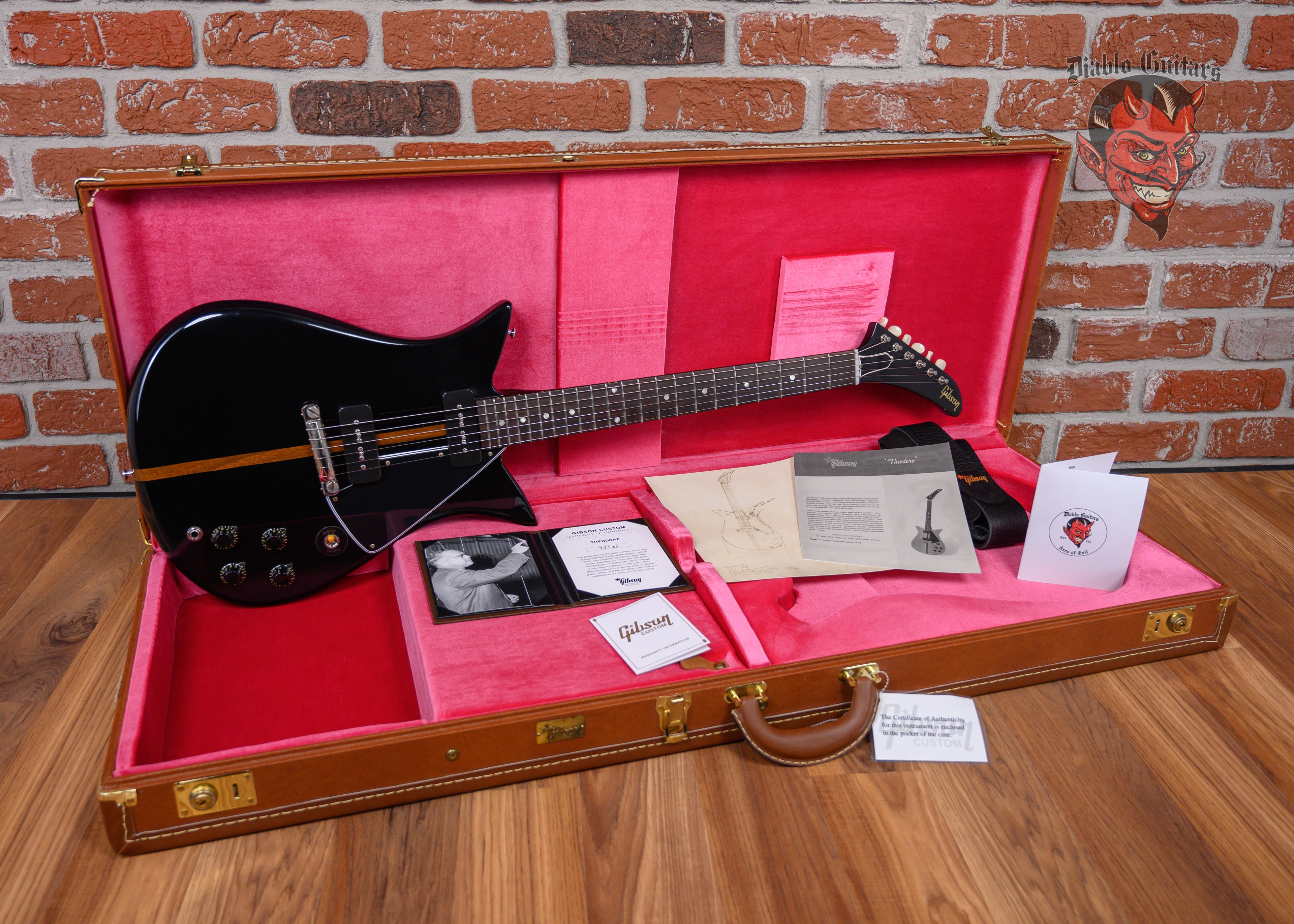 Gibson Custom Shop Archive Collection Theodore VOS Ebony 2022 w