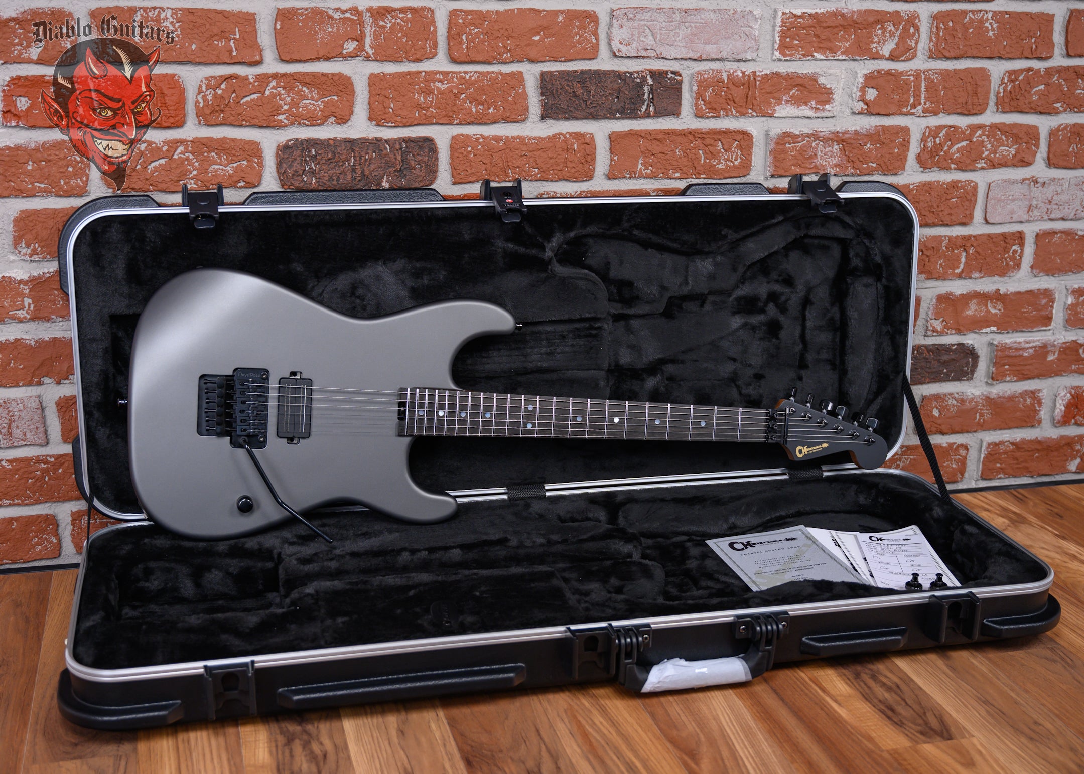 Charvel USA Custom Shop San Dimas 1H FR Roasted Satin Pewter 2026