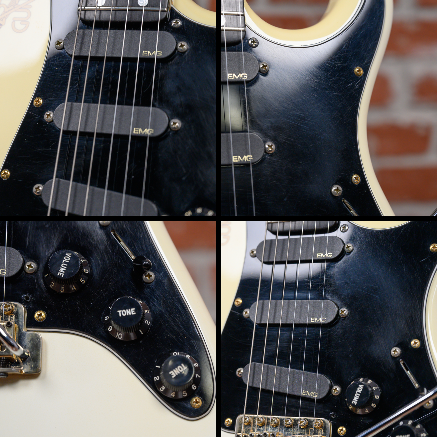 Valley Arts Guitars M Series White 1989 w/Gigbag – Diablo Guitars