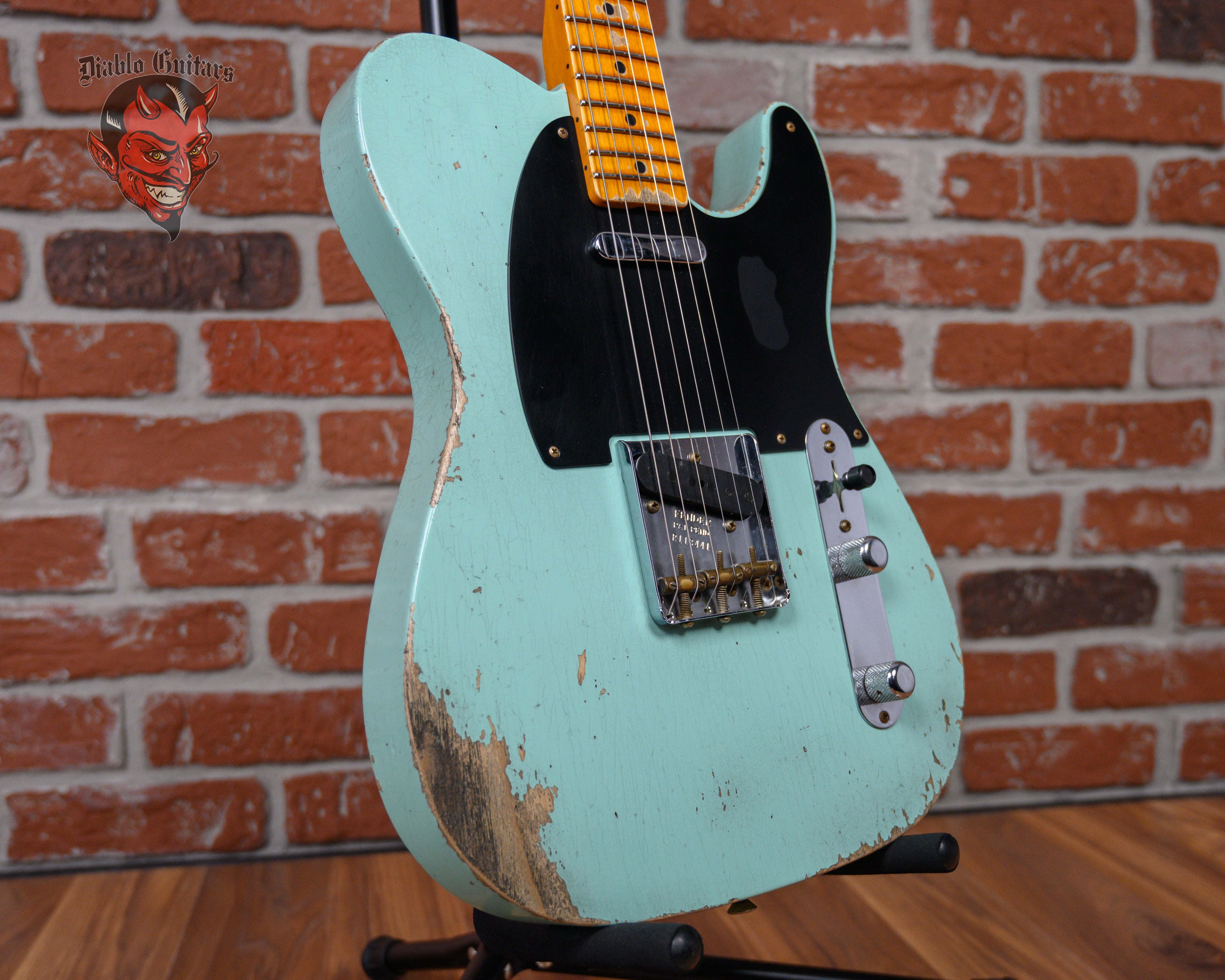 Fender Custom Shop 1952 Telecaster Heavy Relic Surf Green 2022 w