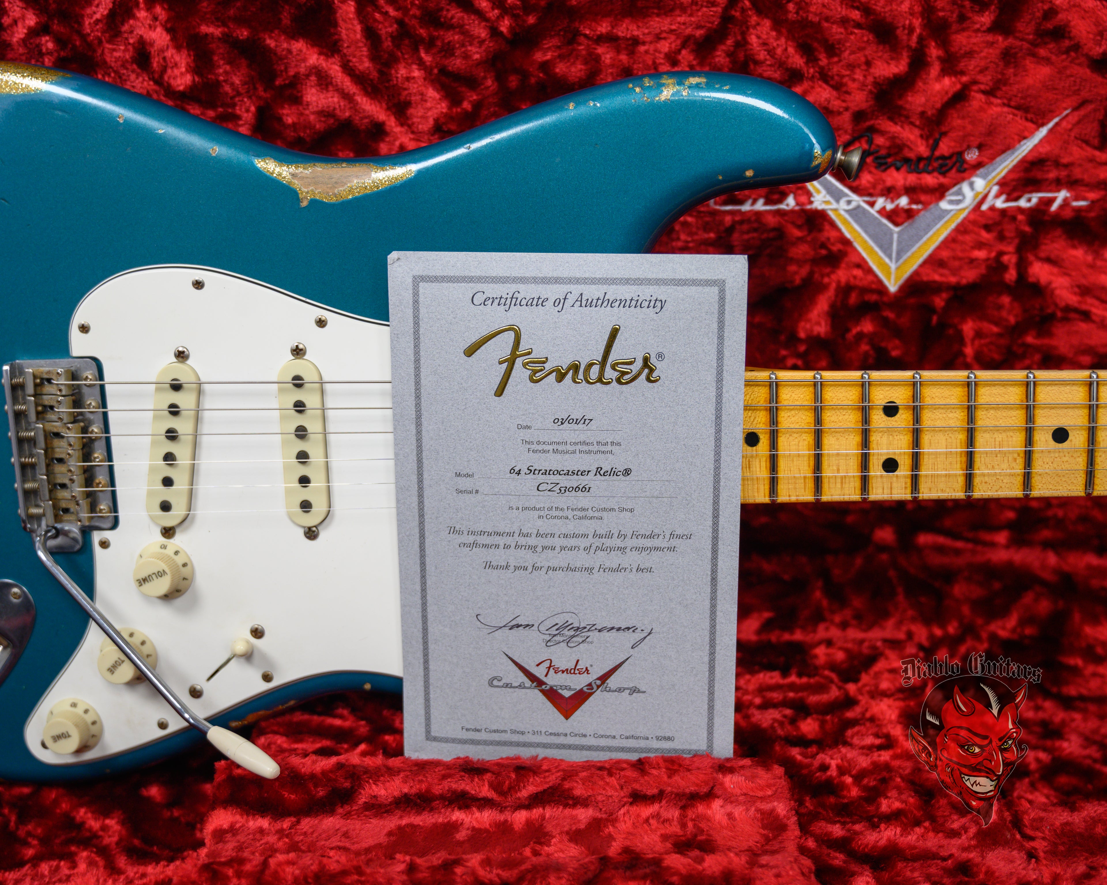 Fender Custom Shop 2017 Limited NAMM 64 Stratocaster Relic 2017