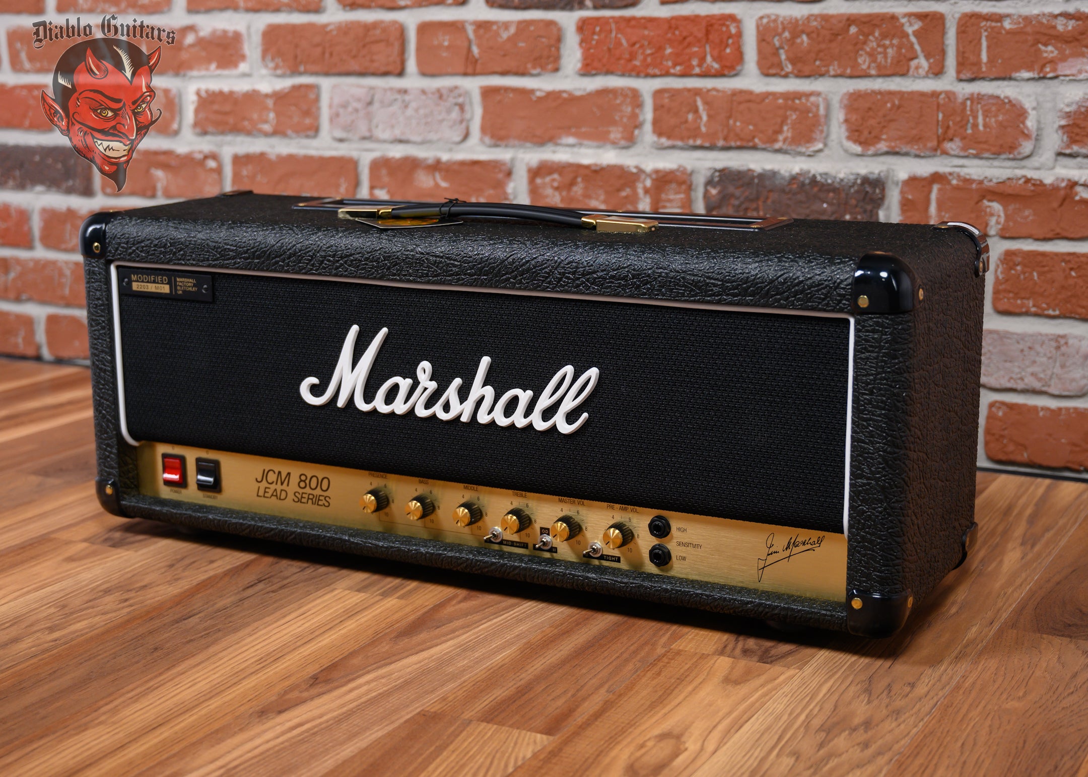 Marshall JCM 800 Lead Series Modified 2203MS Reissue 100-Watt