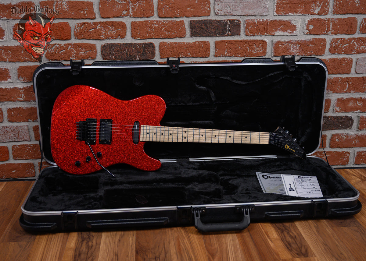 Charvel USA Custom Shop Style 2 PH FR Red Sparkle 2024 – photo 2