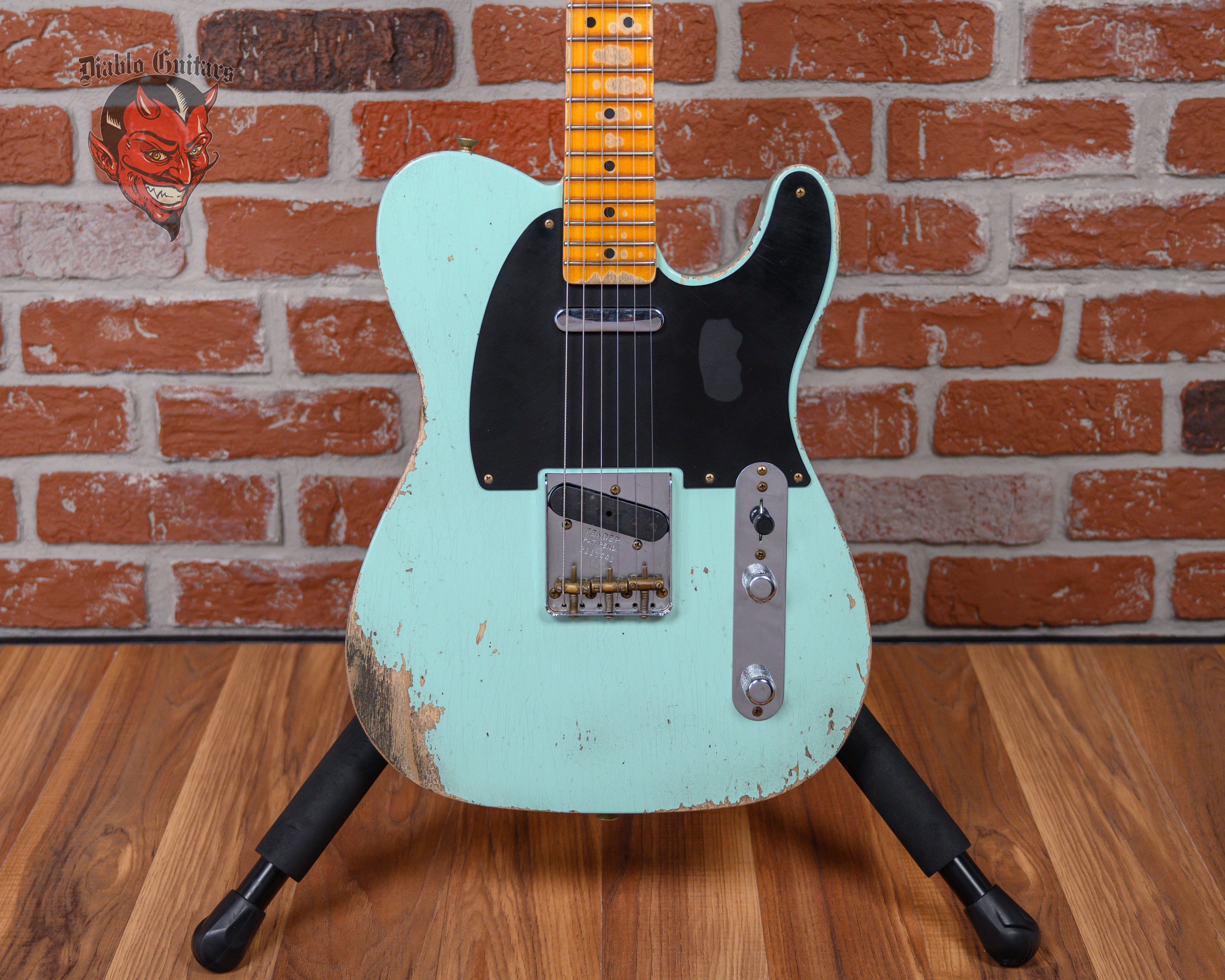 Fender Custom Shop 1952 Telecaster Heavy Relic Surf Green 2022 w