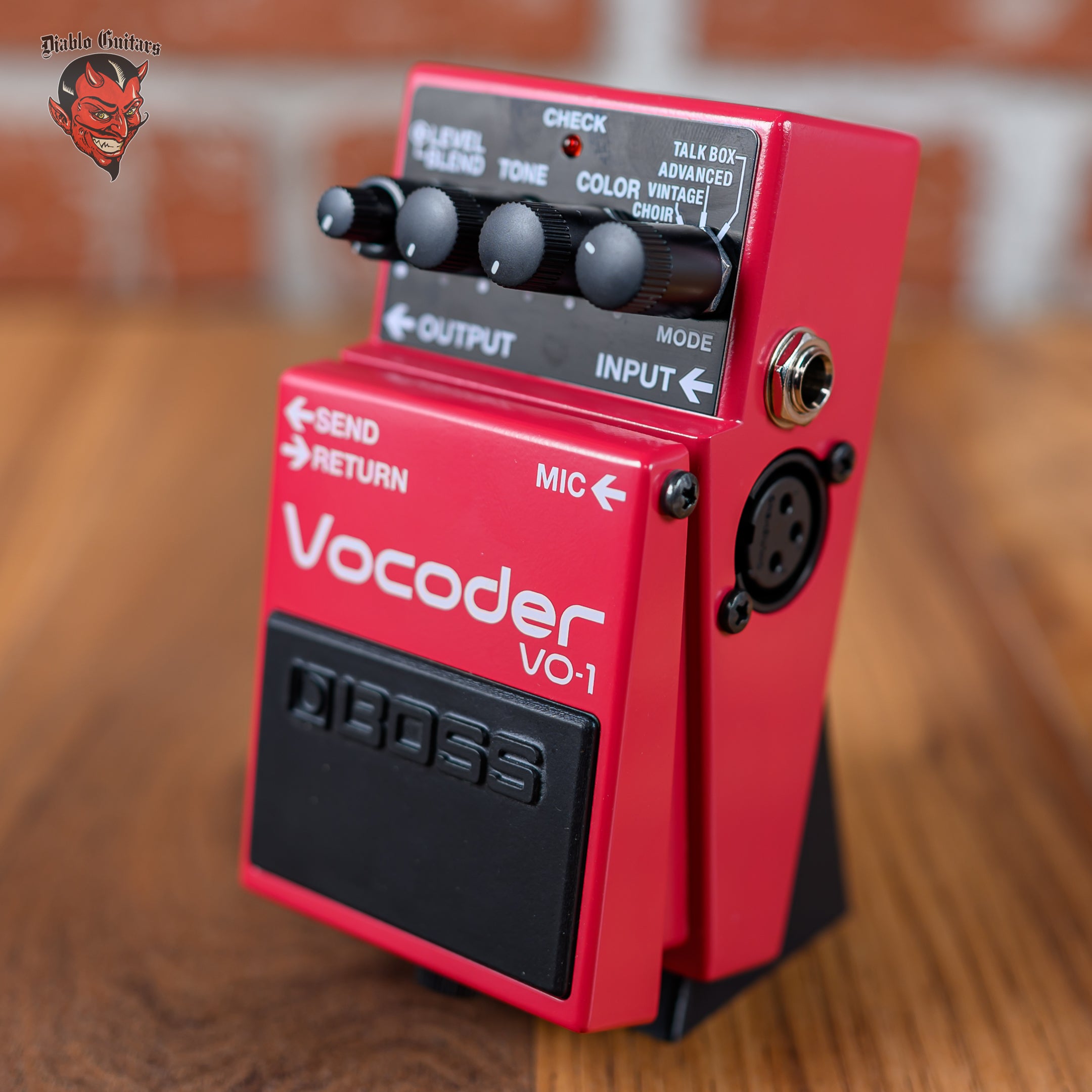 ギター BOSS VO-1 Vocoder Boss VO-1 Vocoder Red – Diablo Guitars