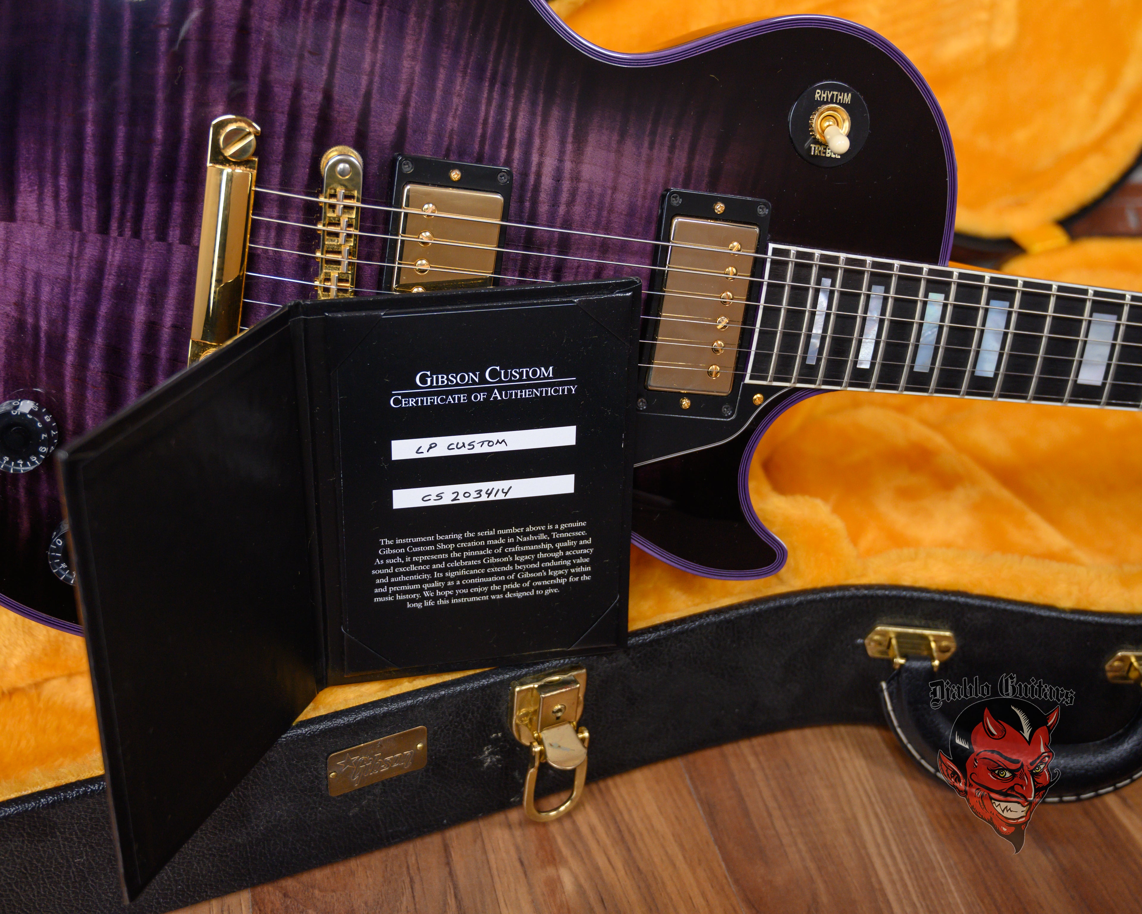 Gibson Custom Shop Les Paul Custom 70th Anniversary Flame Maple