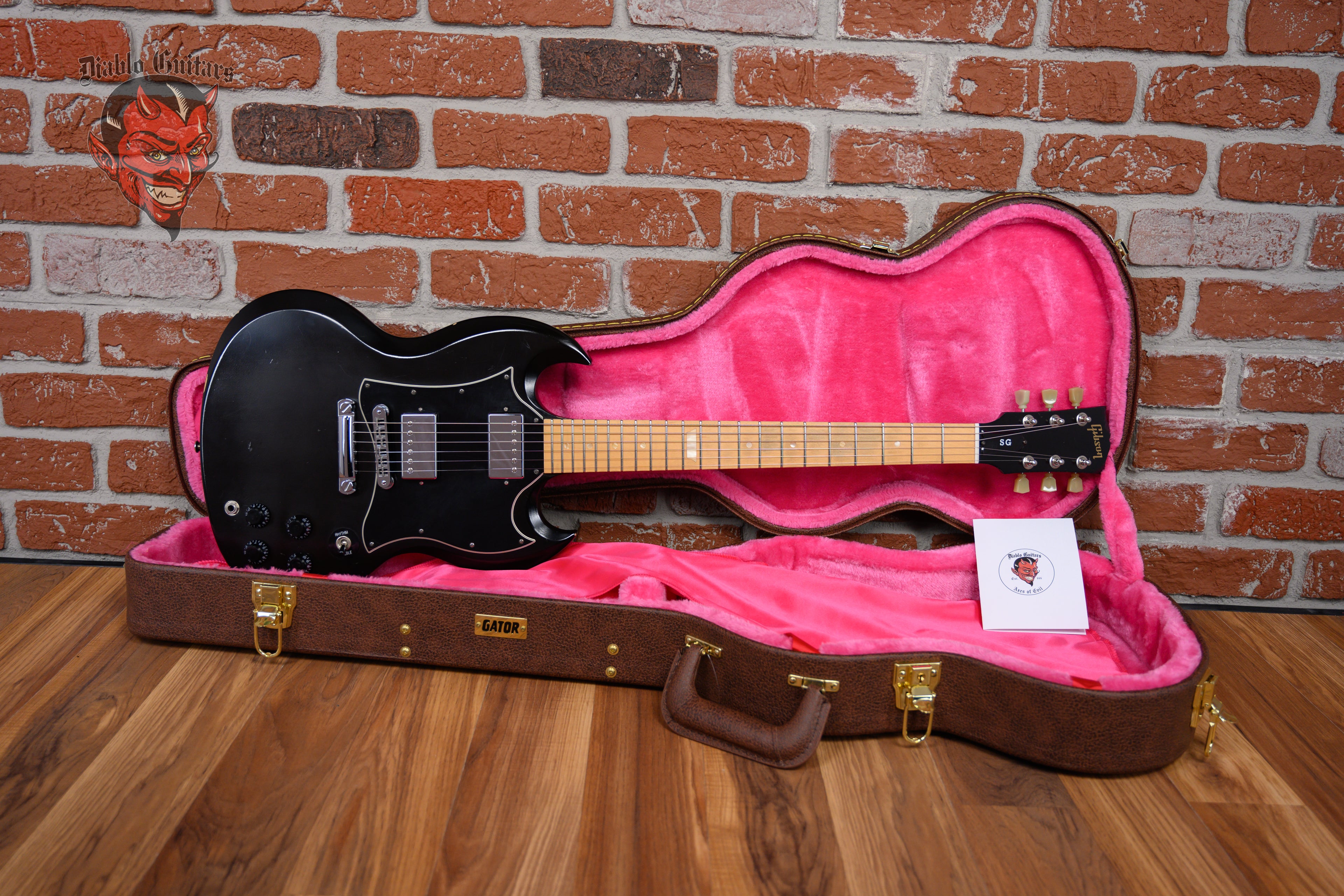 Gibson SG Special Raw Power Satin Translucent Ebony 2009 w/Hard