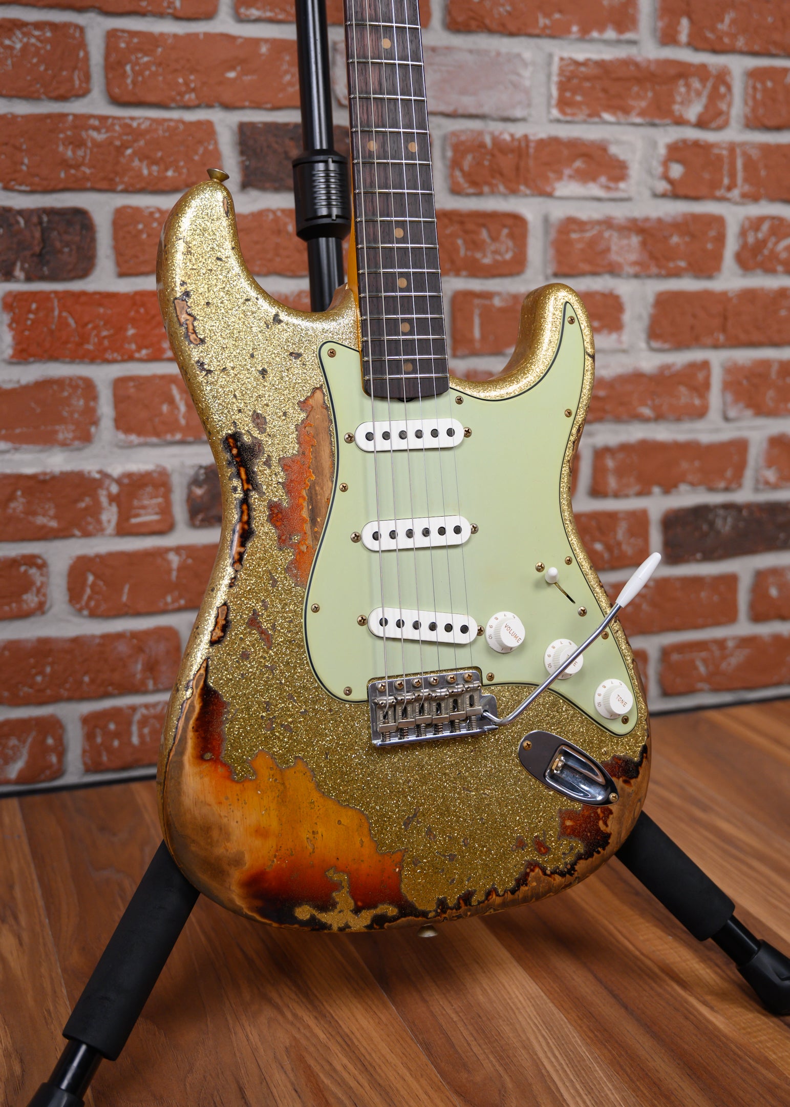 Fender Custom Shop SR25 61 Stratocaster Super Heavy Relic Gold