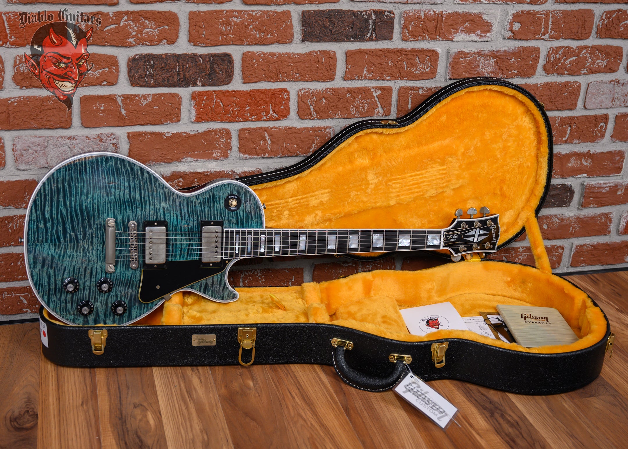 ギター LesPaul Custom Type nitro Gibson type Gibson Custom Shop '68 Les Paul Custom Reissue Murphy Lab Light
