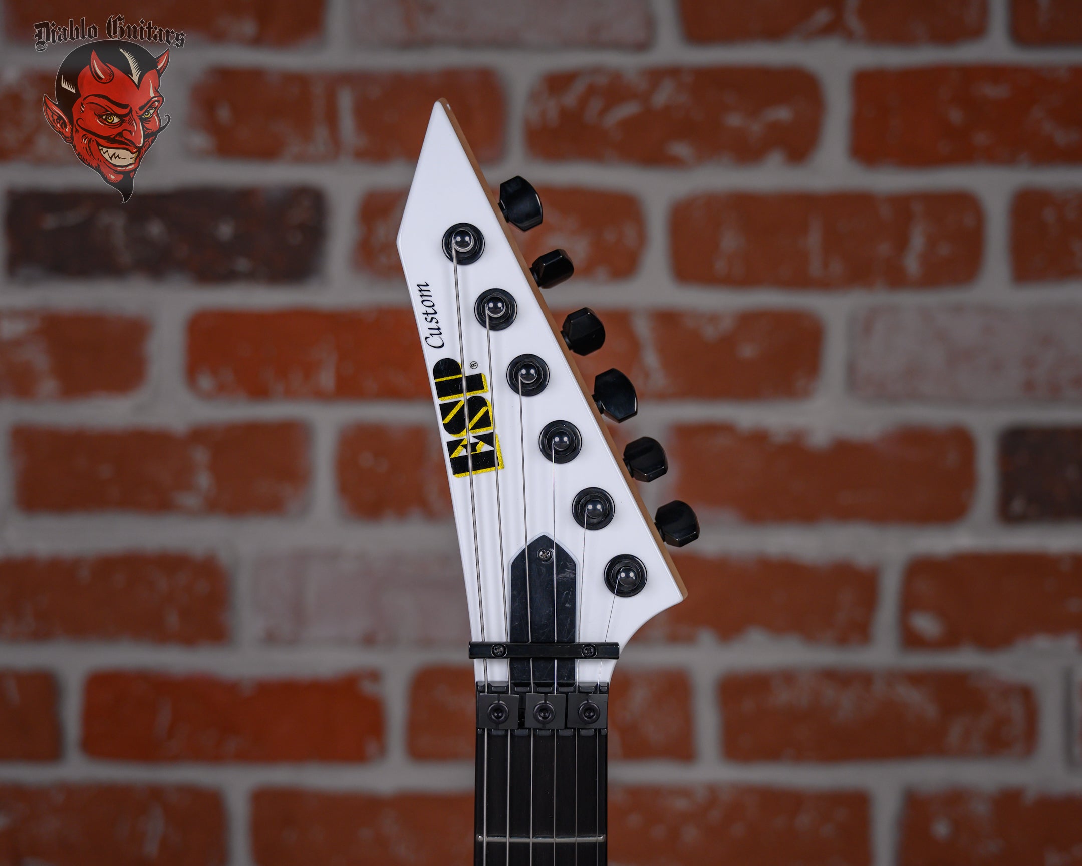 ESP Custom Shop M-II HSS Snow White with Queensryche Tri-Ryche