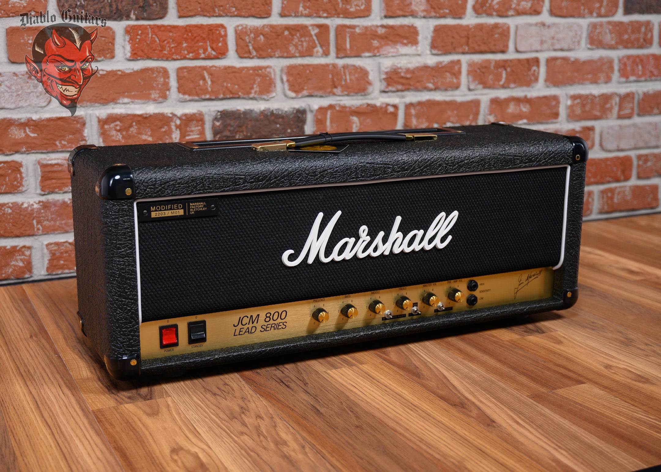 Marshall JCM 800 Lead Series Modified 2203MS Reissue 100-Watt