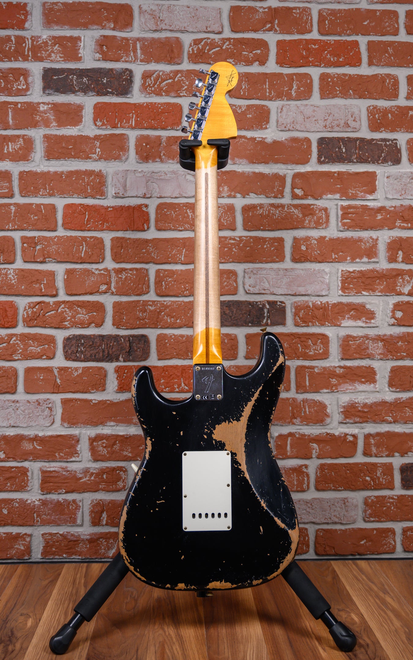 Fender Custom Shop SR25-69 Stratocaster Heavy Relic Black 2025 w