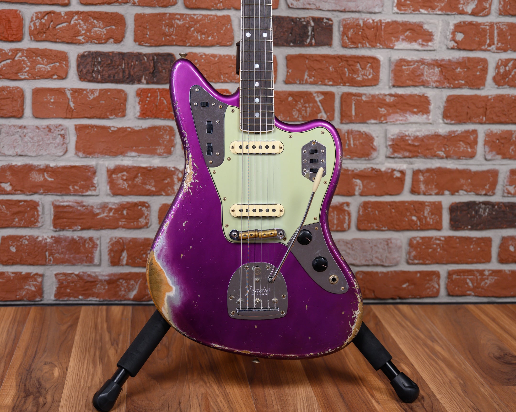 Fender Custom Shop B5 '65 Jaguar Super Heavy Relic Faded Purple