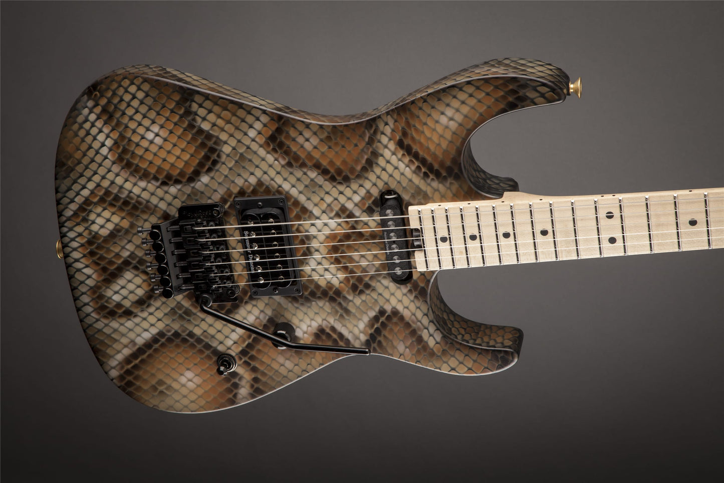 Charvel USA Custom Shop Warren DeMartini USA Signature Snakeskin Graphic 2024 w/OHSC